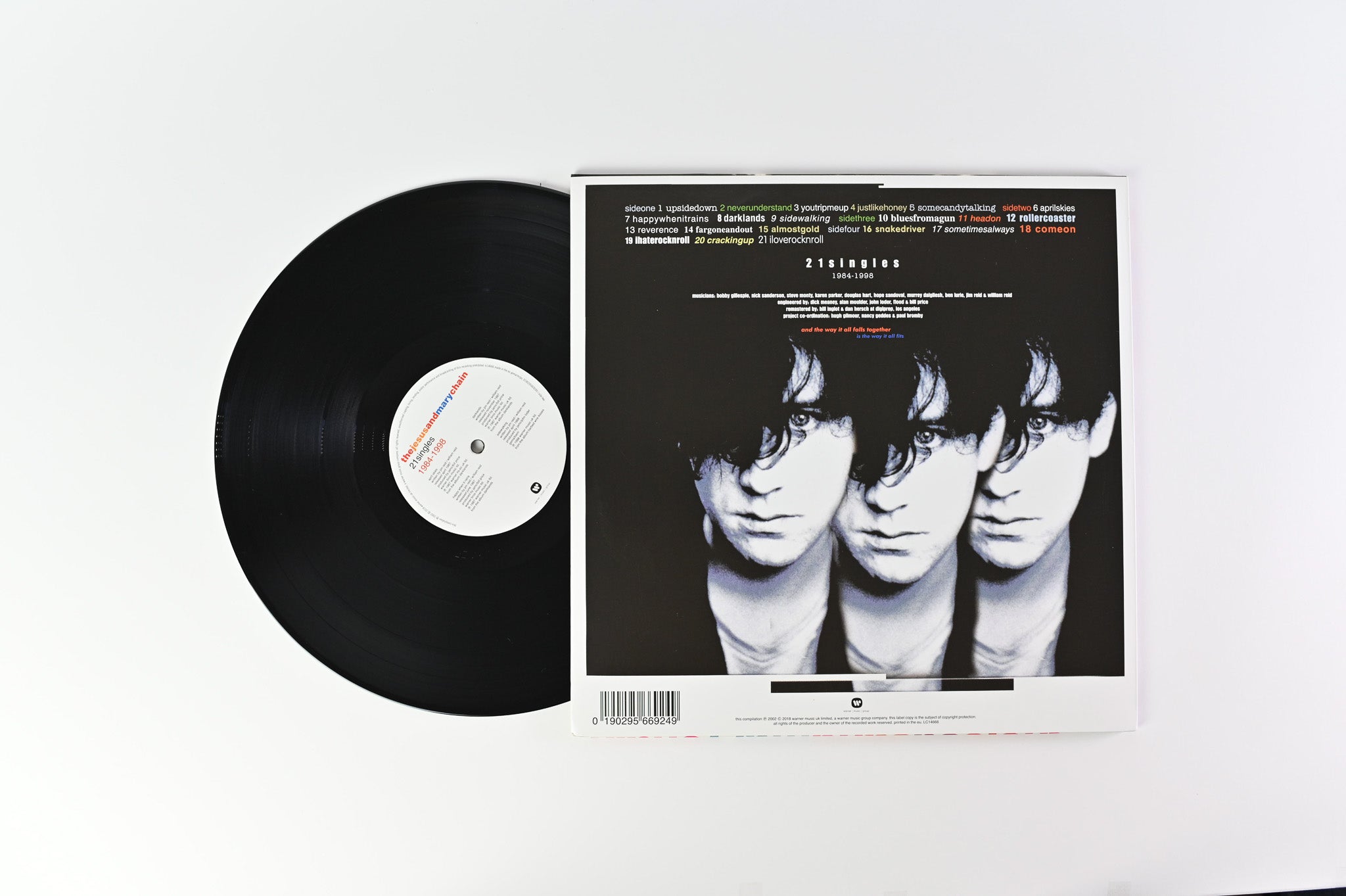 The Jesus And Mary Chain - 21 Singles 1984-1998 on Warner Music Group