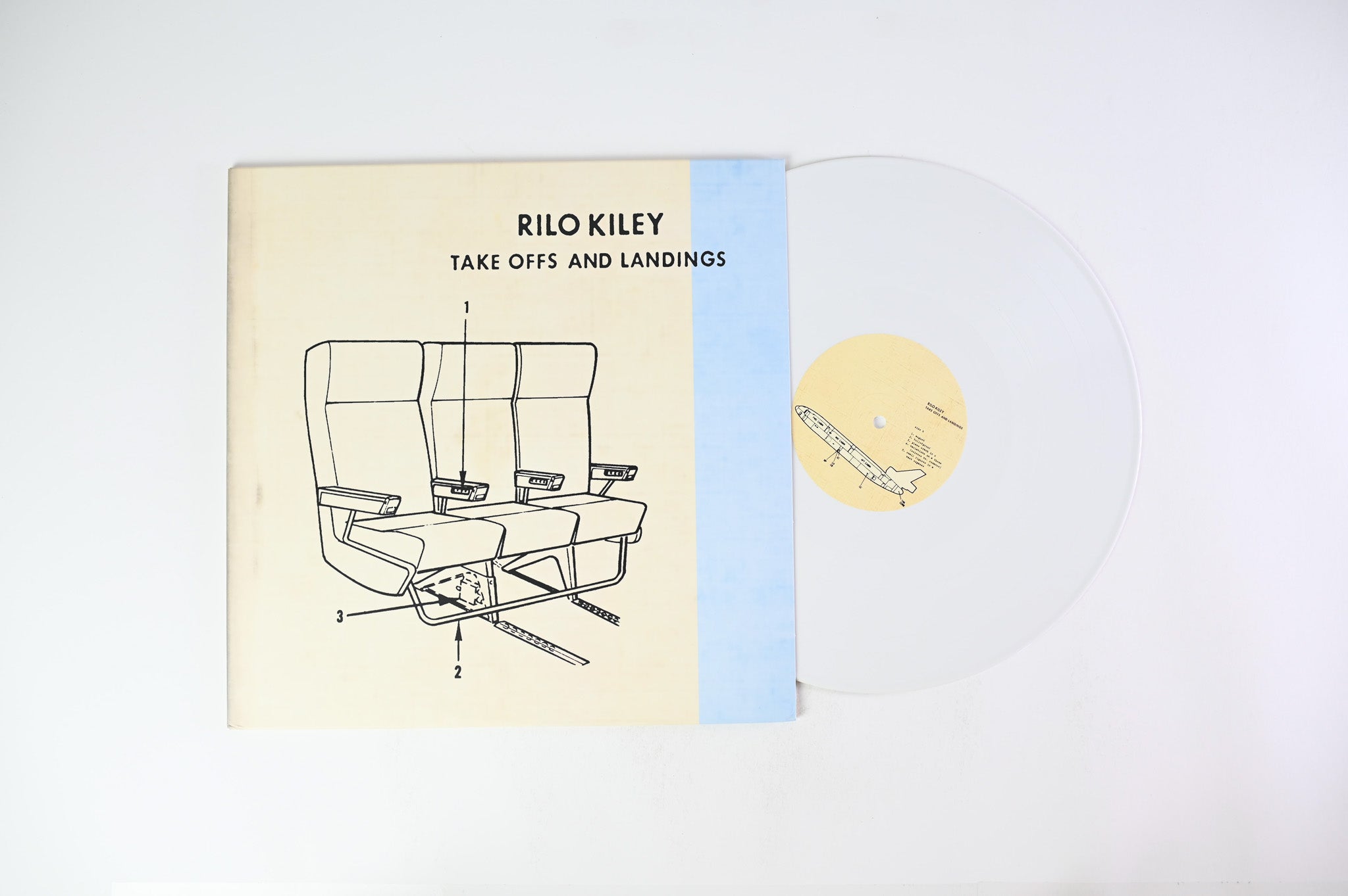 Rilo Kiley - Take Offs And Landings on Barsuk Records - White Vinyl
