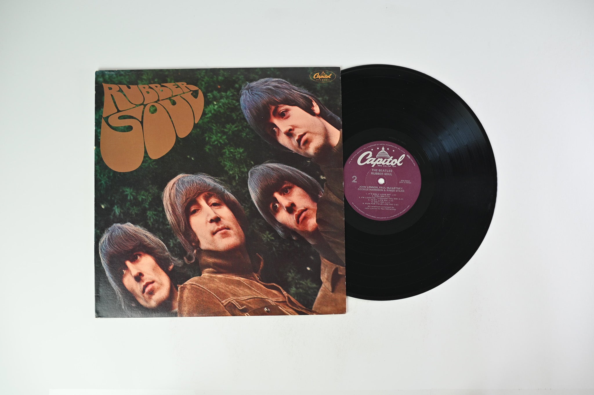 The Beatles - Rubber Soul on Capitol Records - 1978 Reissue