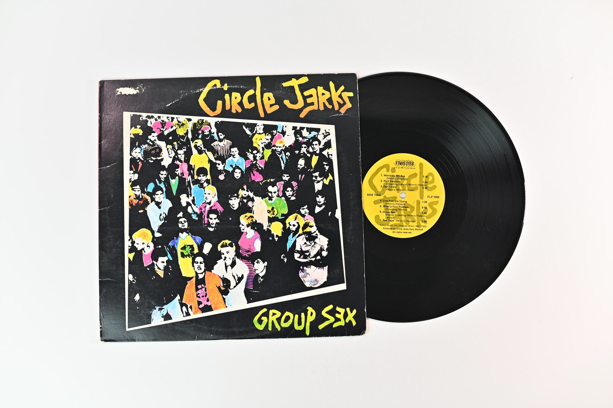 Circle Jerks - Group Sex on Frontier Records