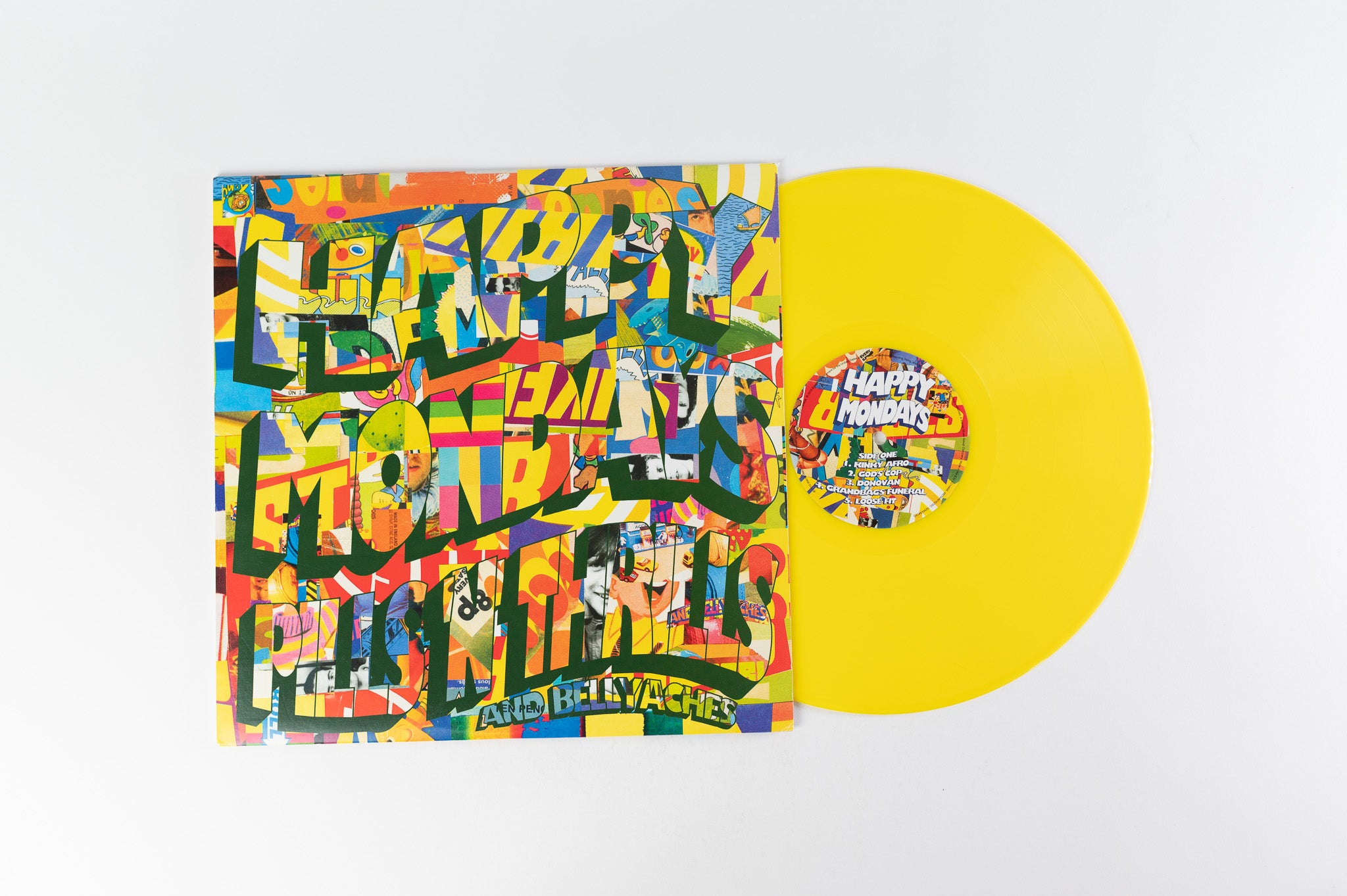 Happy Mondays - Pills 'N' Thrills And Bellyaches on Rhino RSD 2015 Ltd Yellow Vinyl Reissue