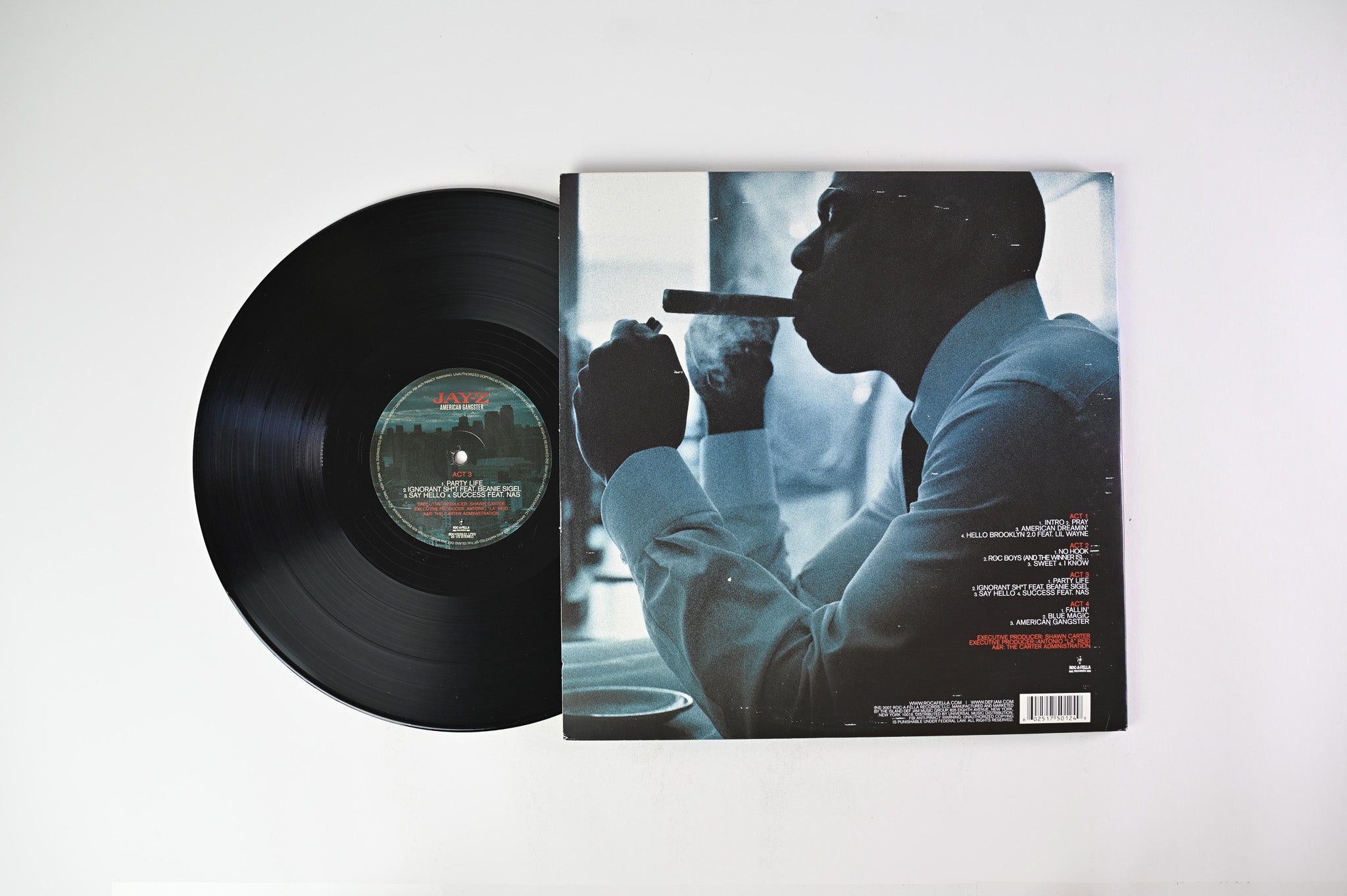 Jay-Z - American Gangster on Roc-A-Fella Records