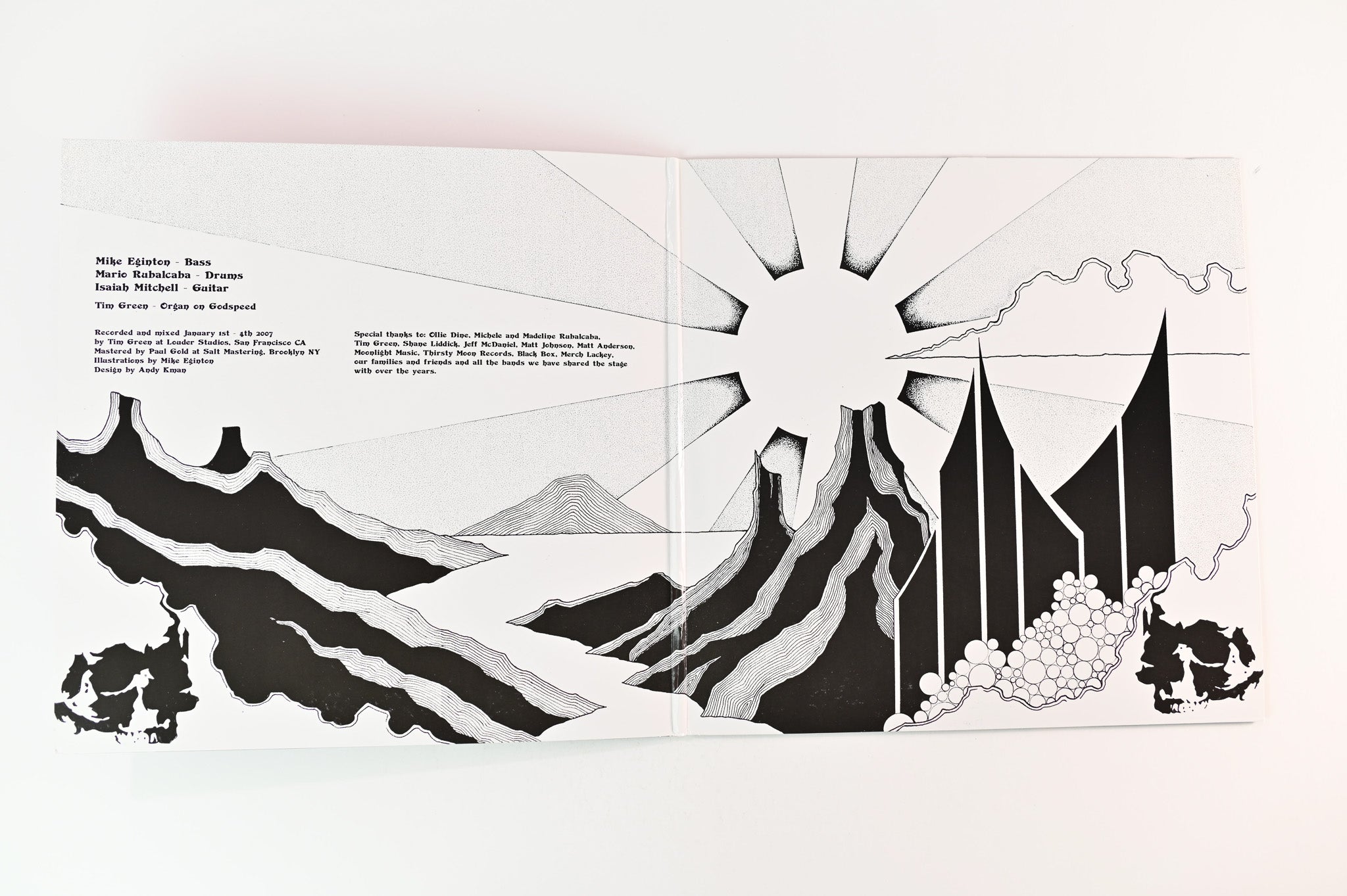 Earthless - Rhythms From A Cosmic Sky on Tee Pee Records - Purple Marble Vinyl