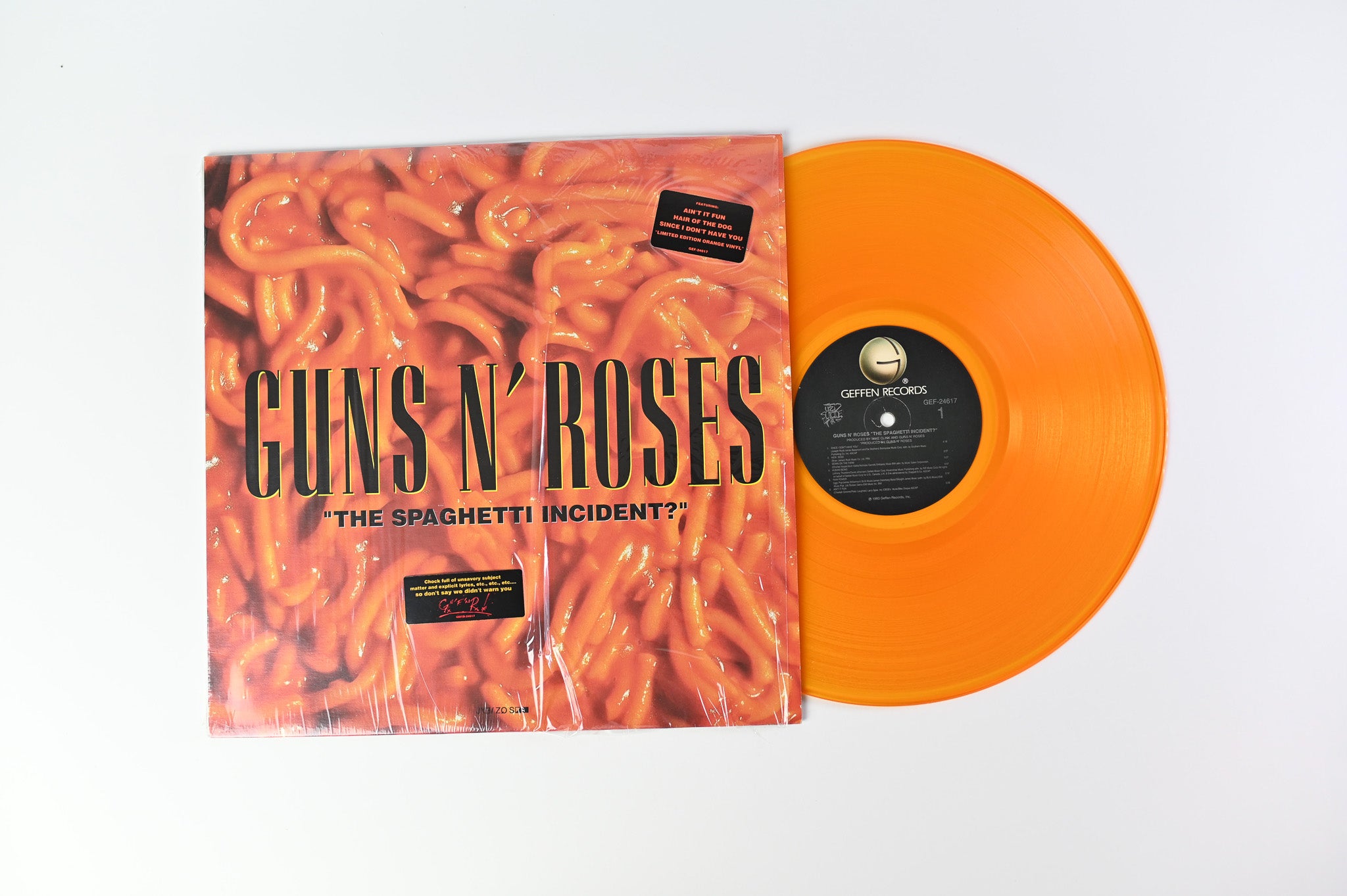 Guns N' Roses - "The Spaghetti Incident?" on Geffen Ltd Orange Vinyl