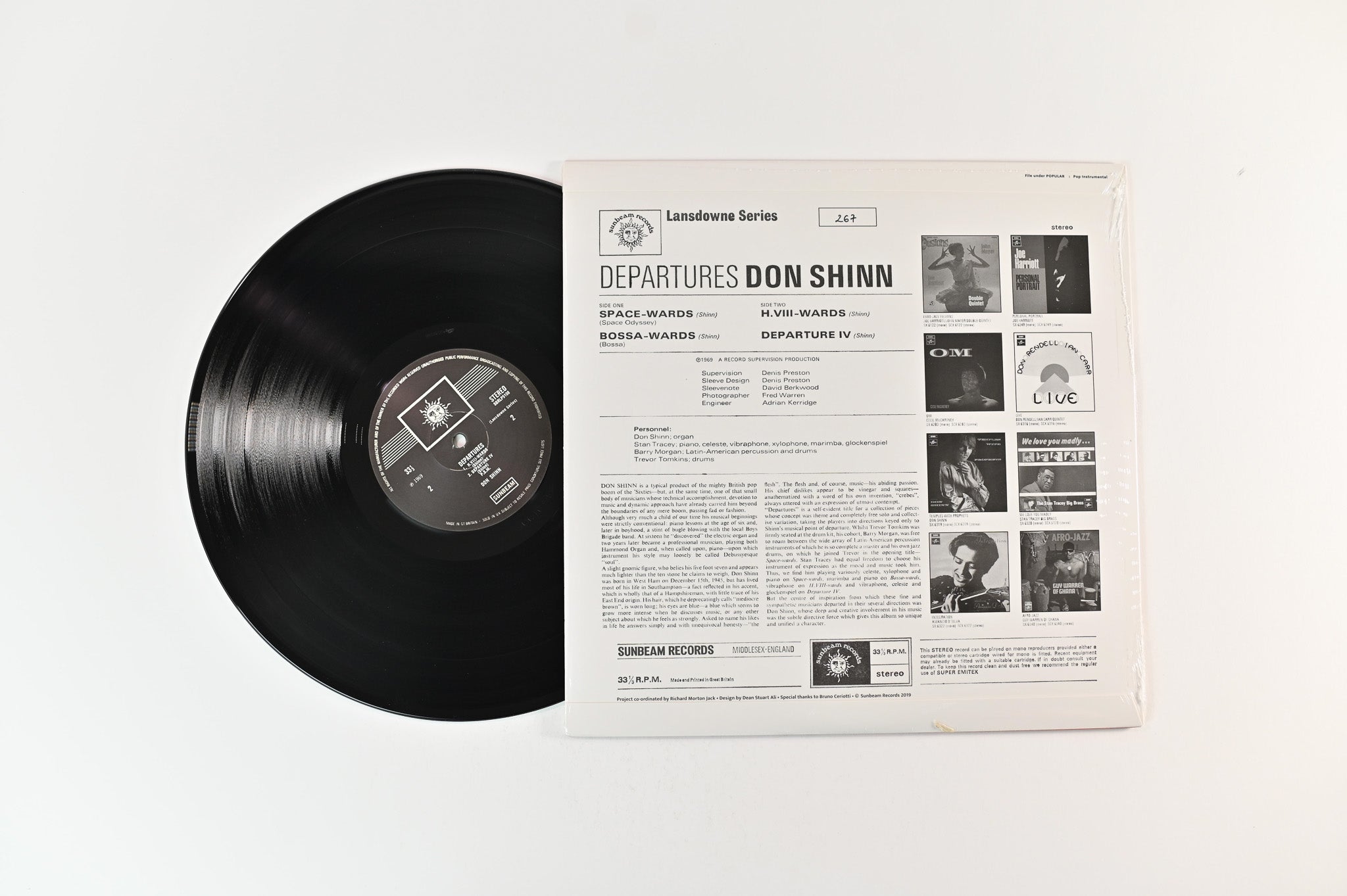 Don Shinn - Departures on Sunbeam Records