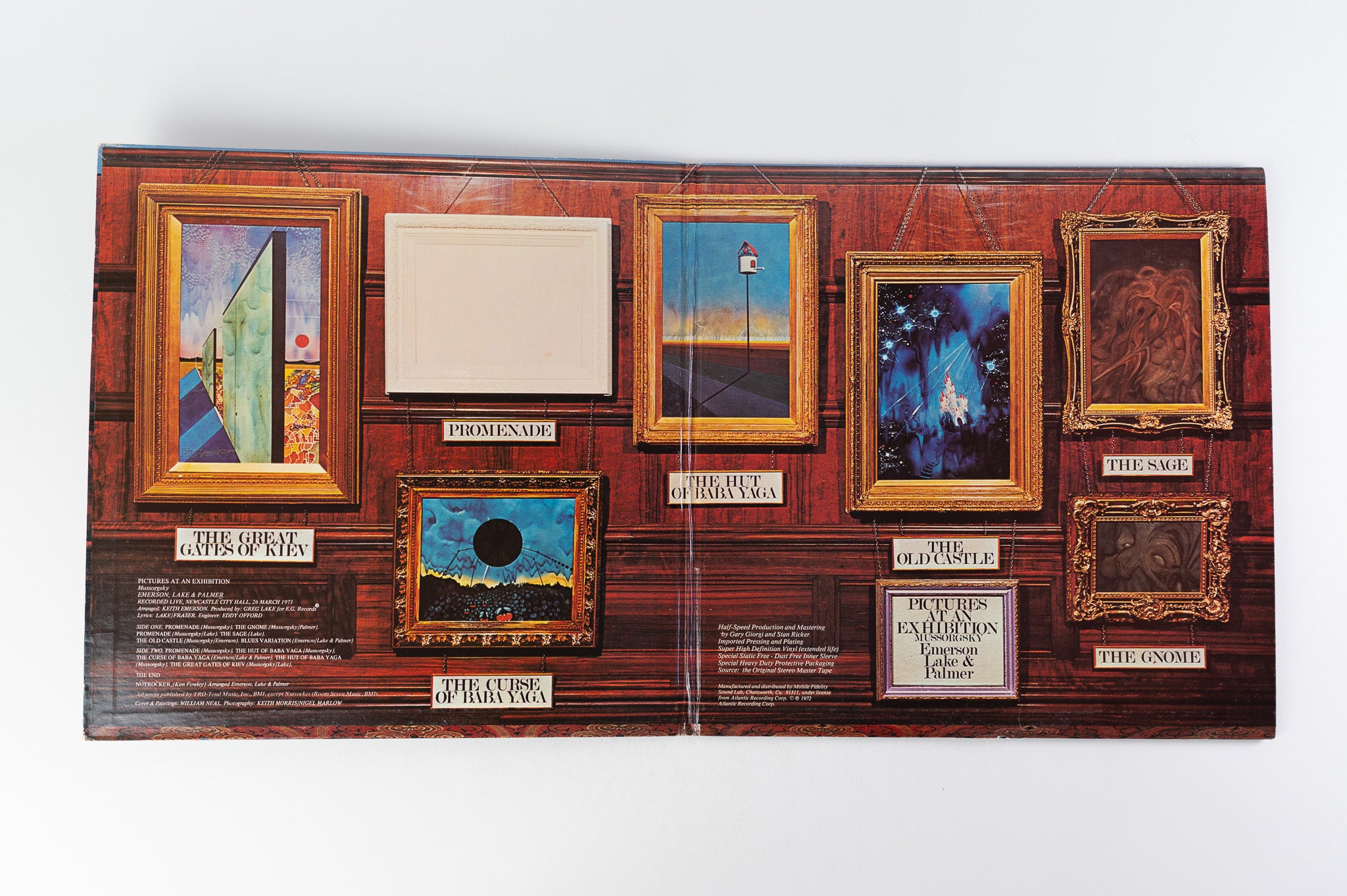 Emerson, Lake & Palmer - Pictures At An Exhibition Reissue on Mobile Fidelity Sound Lab