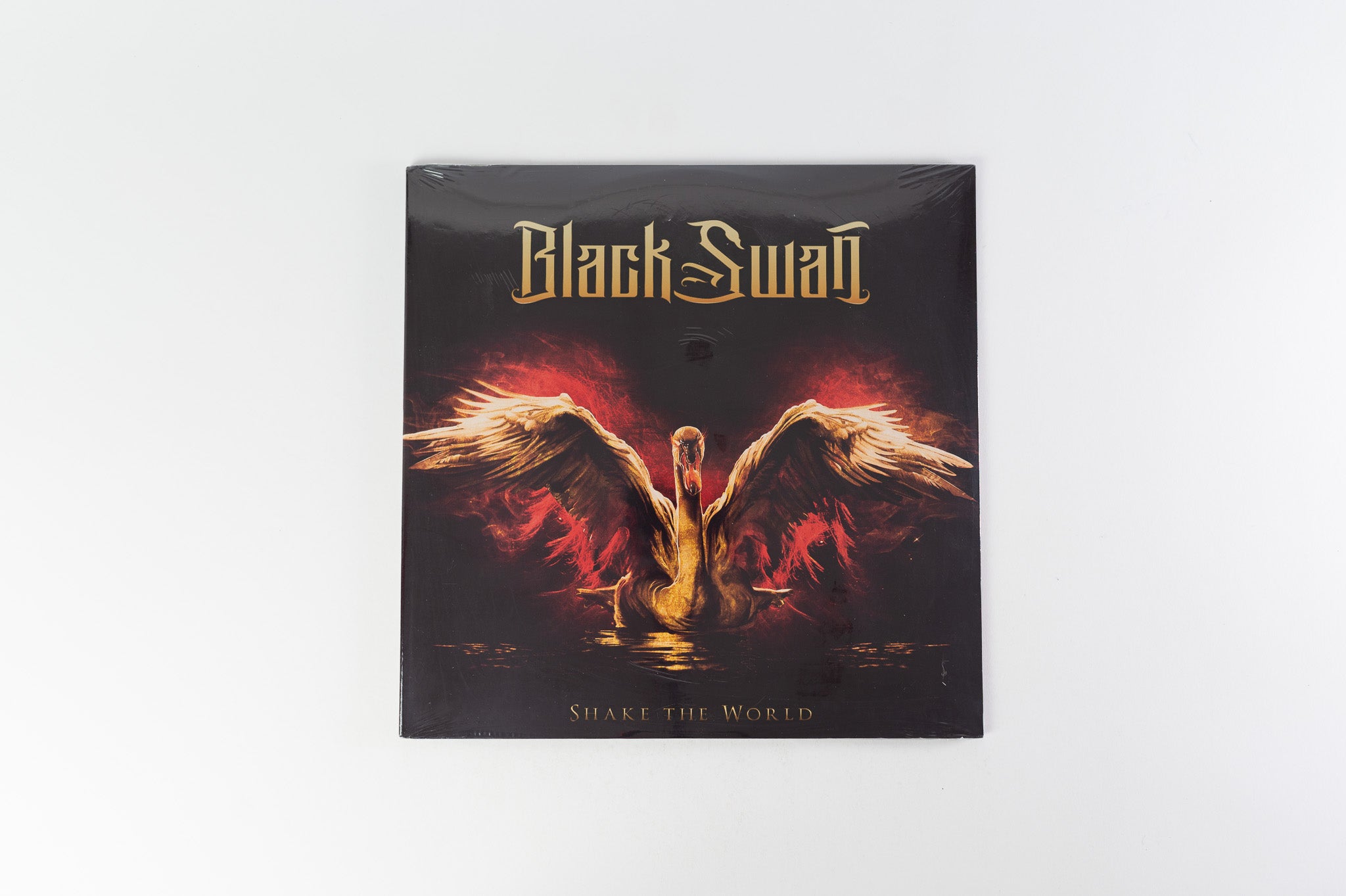 Black Swan - Shake The World SEALED Limited Reissue on Frontiers Music SRL Gold Vinyl