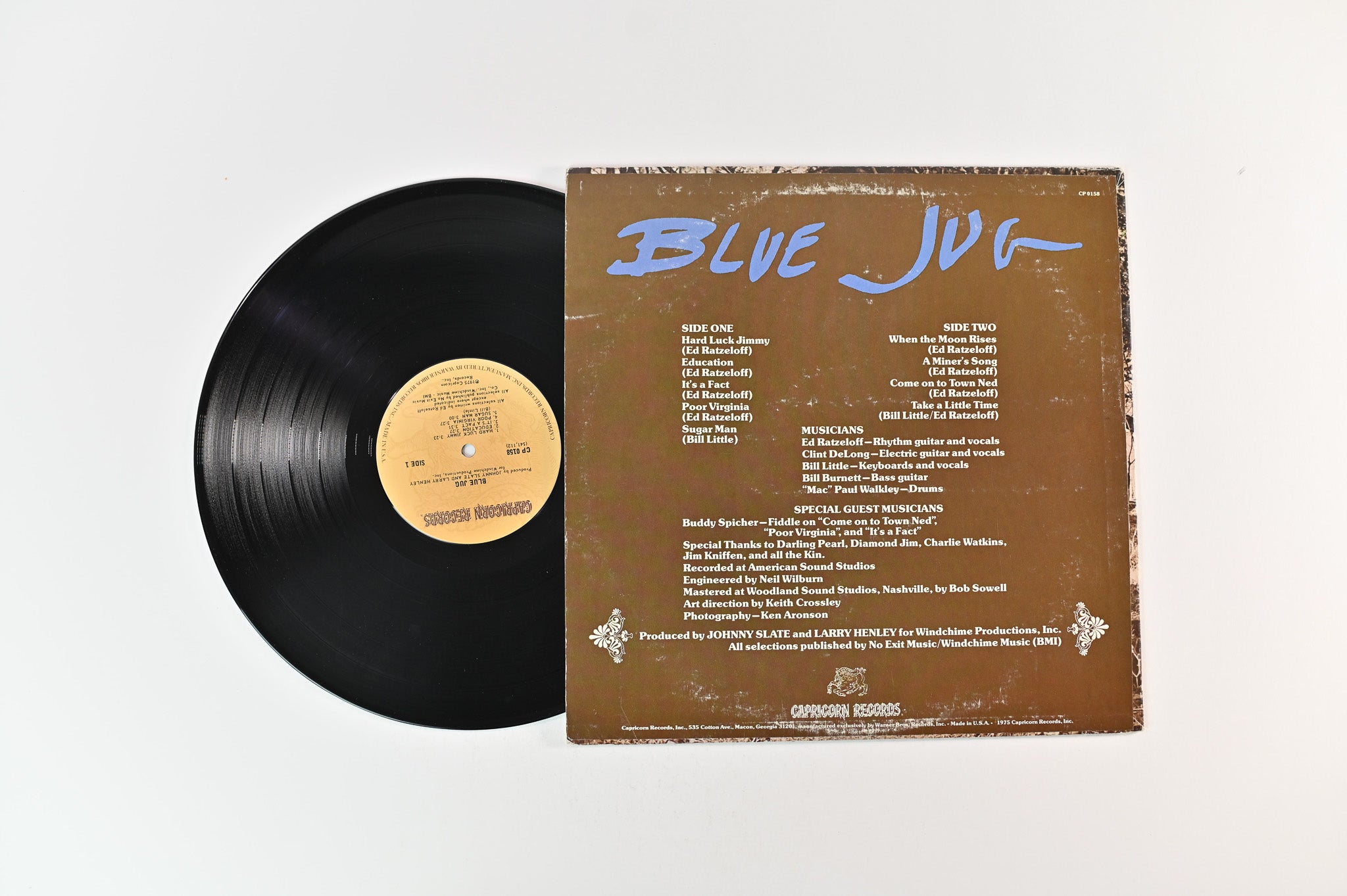 Blue Jug - Blue Jug on Capricorn Records