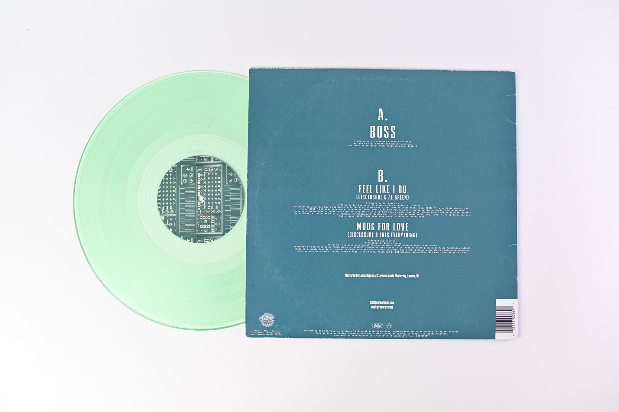Disclosure - Moog For Love on Capitol RSD Ltr Clear Reissue