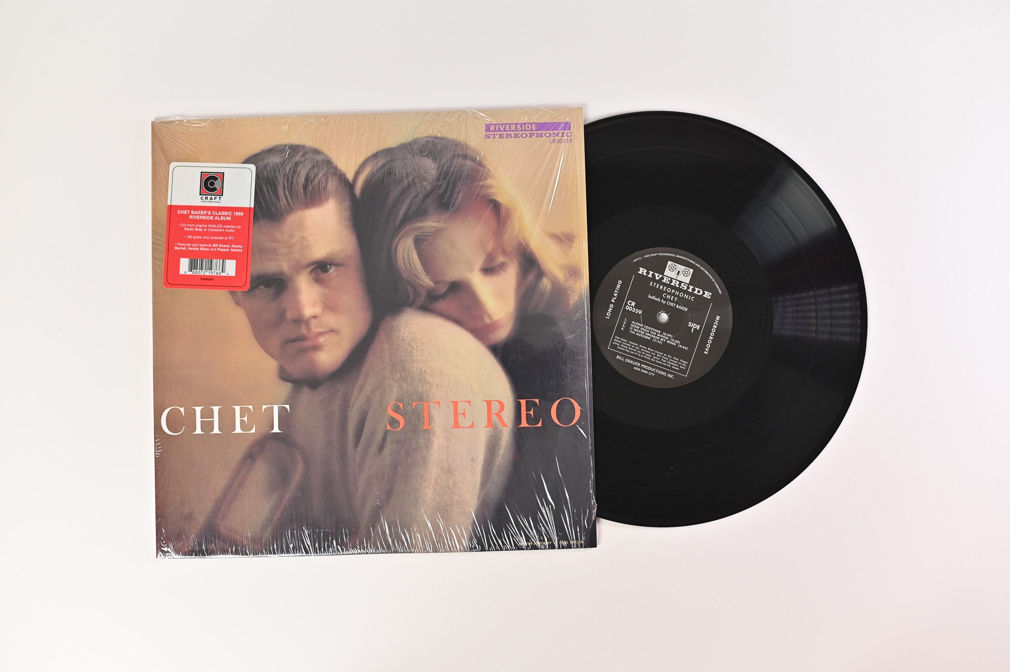 Chet Baker - Chet on Riverside Records / Craft - Stereo