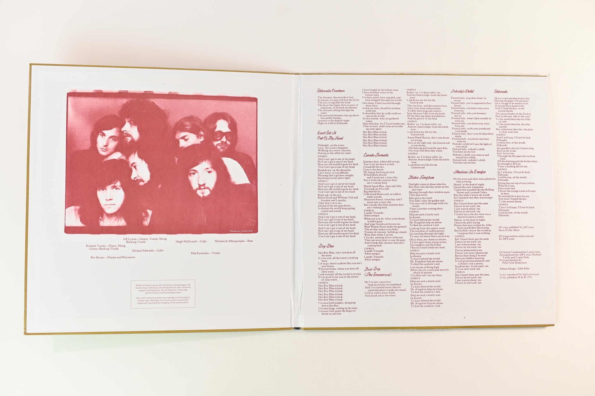 Electric Light Orchestra - Eldorado - A Symphony By The Electric Light Orchestra on Mobile Fidelity Sound Lab SuperVinyl