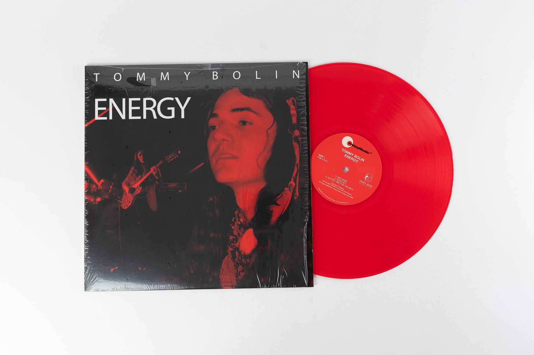Tommy Bolin - Energy on Friday Music Red Translucent Vinyl