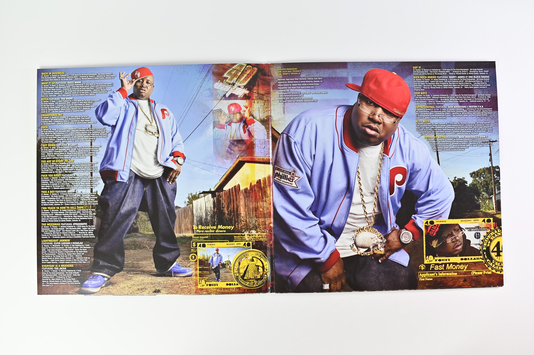 E-40 - Revenue Retrievin' Day Shift on BMG - Gold Vinyl RSD 2023