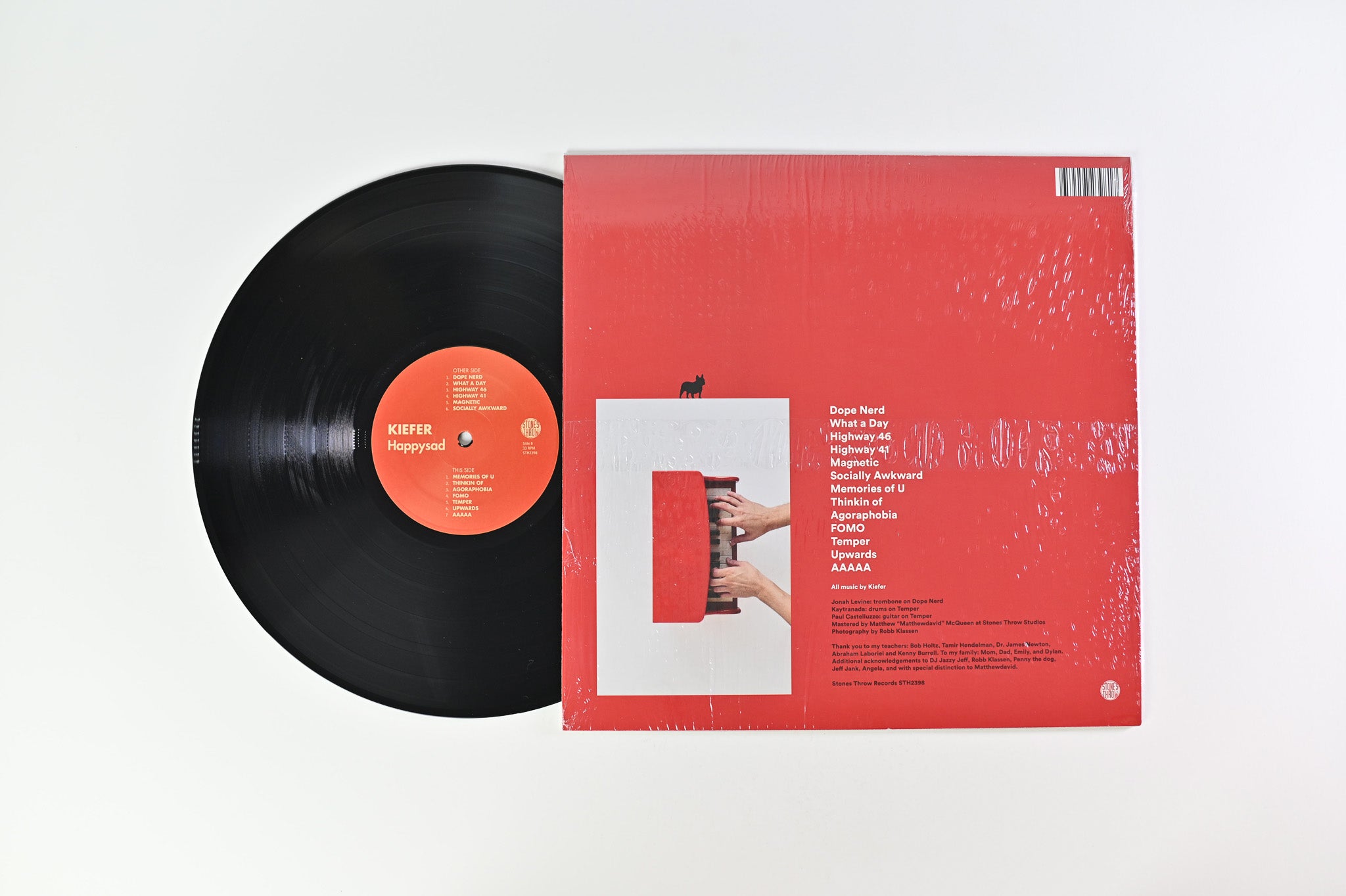 Kiefer Shackelford - Happysad on Stones Throw Records