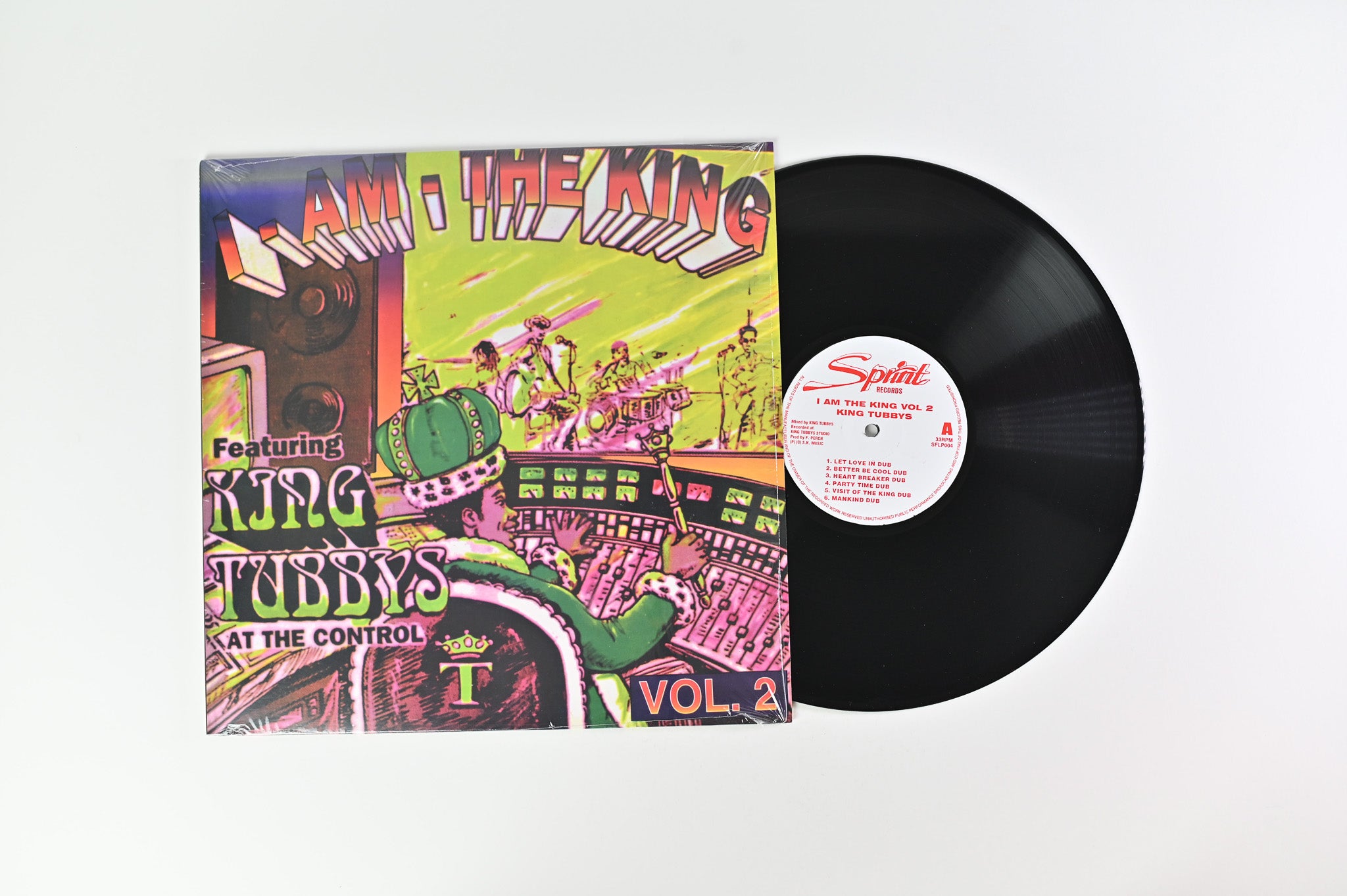 King Tubby - I Am The King Vol. 2 on Sprint Records