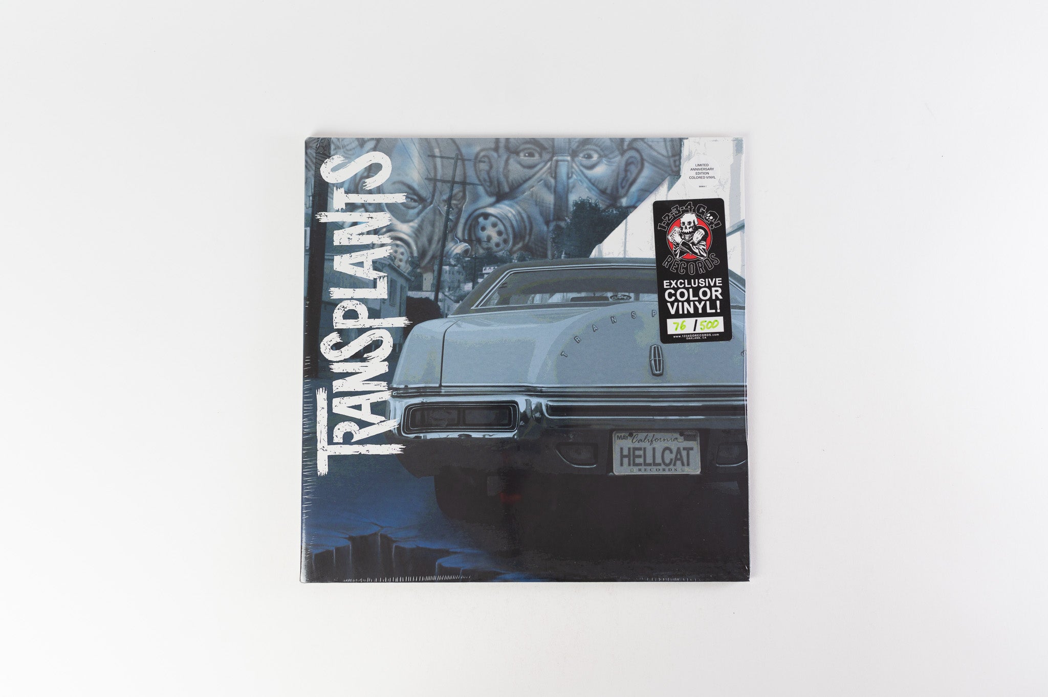 Transplants - Transplants SEALED Limited & Numbered on Hellcat Records Coke Bottle Clear and Blue Vinyl