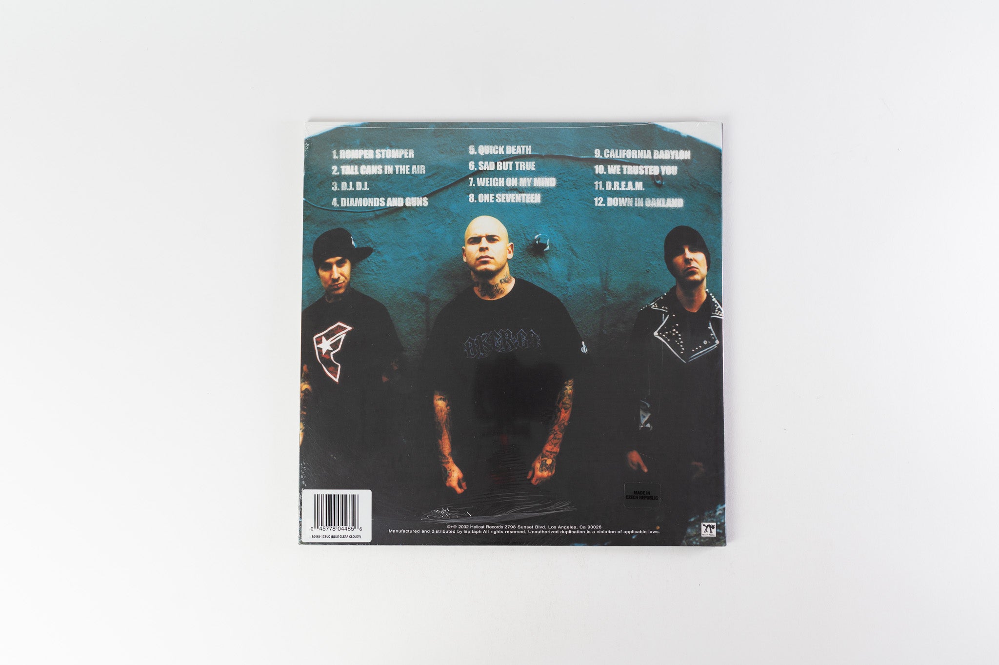 Transplants - Transplants SEALED Limited & Numbered on Hellcat Records Coke Bottle Clear and Blue Vinyl