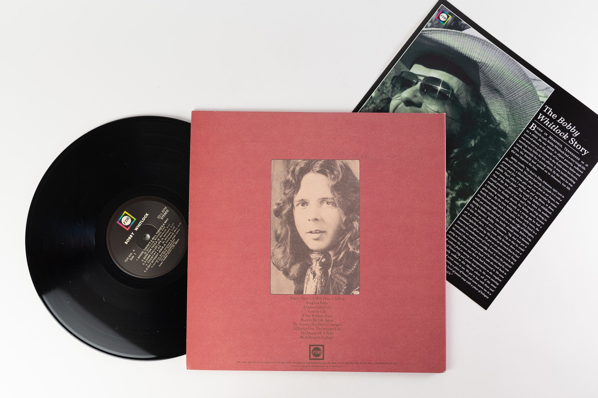 Bobby Whitlock - Bobby Whitlock Reissue on Future Days Recordings