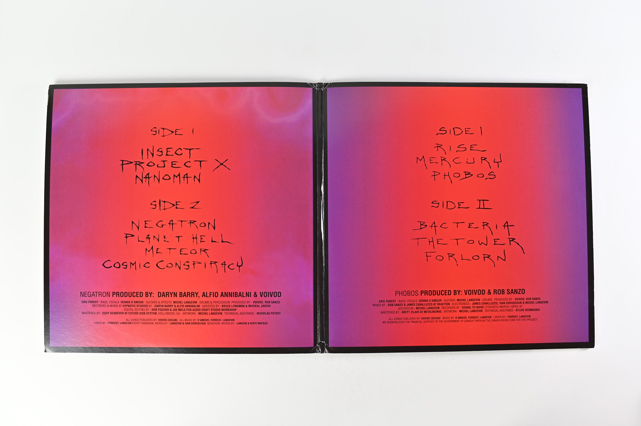 Voïvod - Negatron/Phobos on Hypnotic Compilation