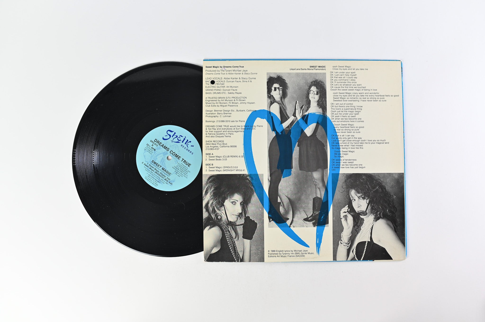 Dreams Come True - Sweet Magic on Sheik Records 12" Single