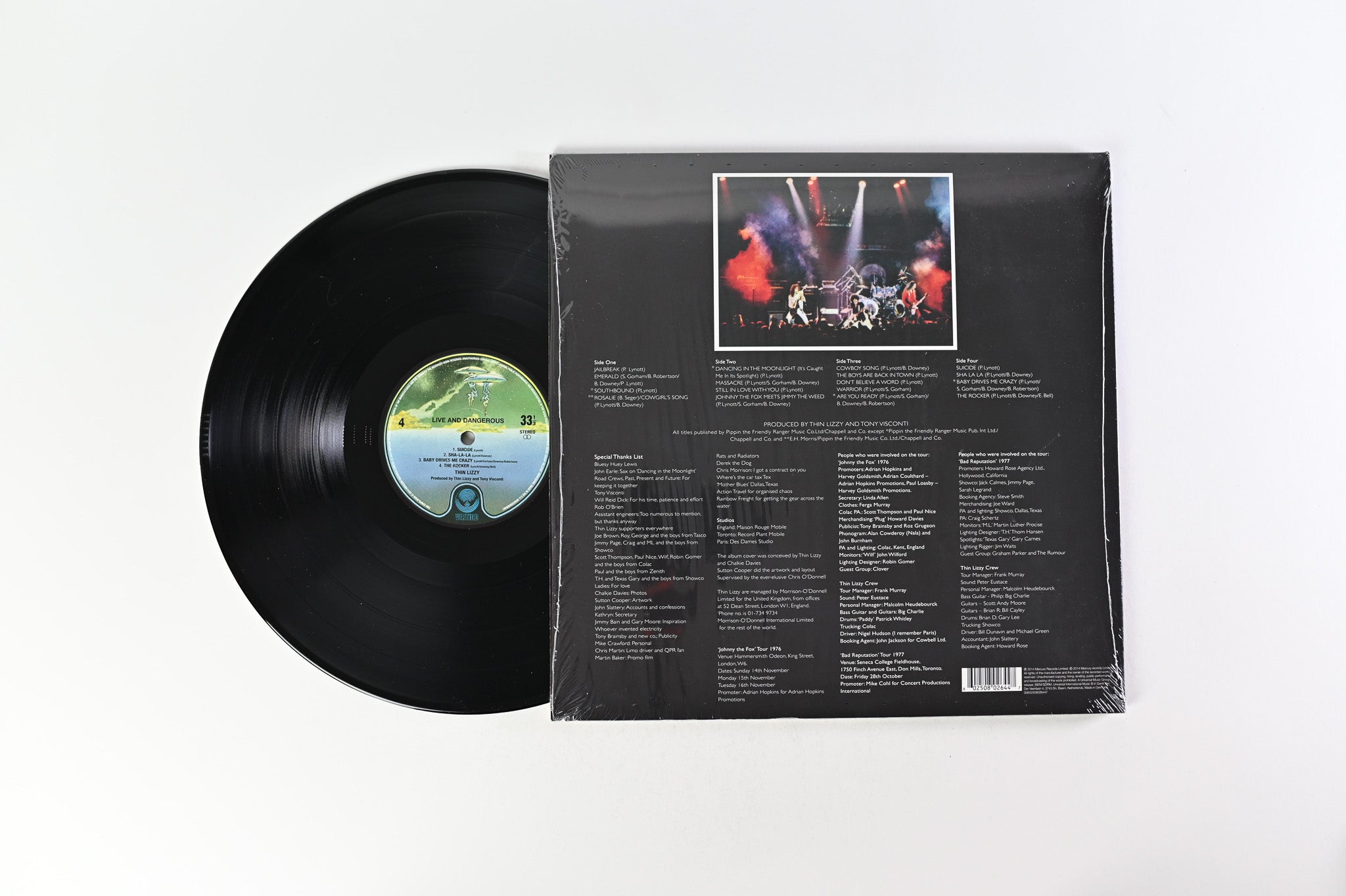 Thin Lizzy - Live And Dangerous on Vertigo Mercury Reissue