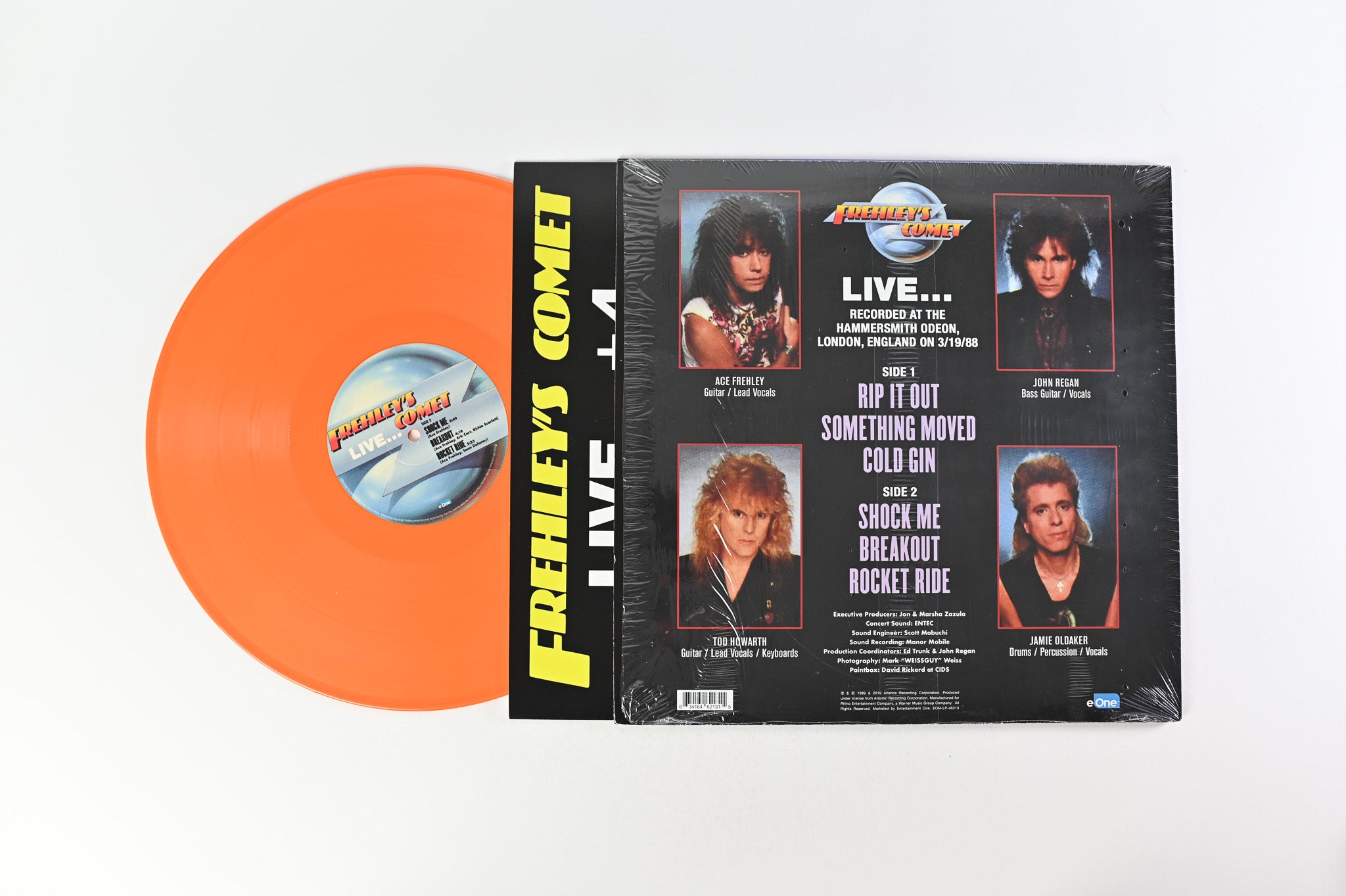 Frehley's Comet - Live... on eOne RSD Black Friday 2019 Ltd Orange