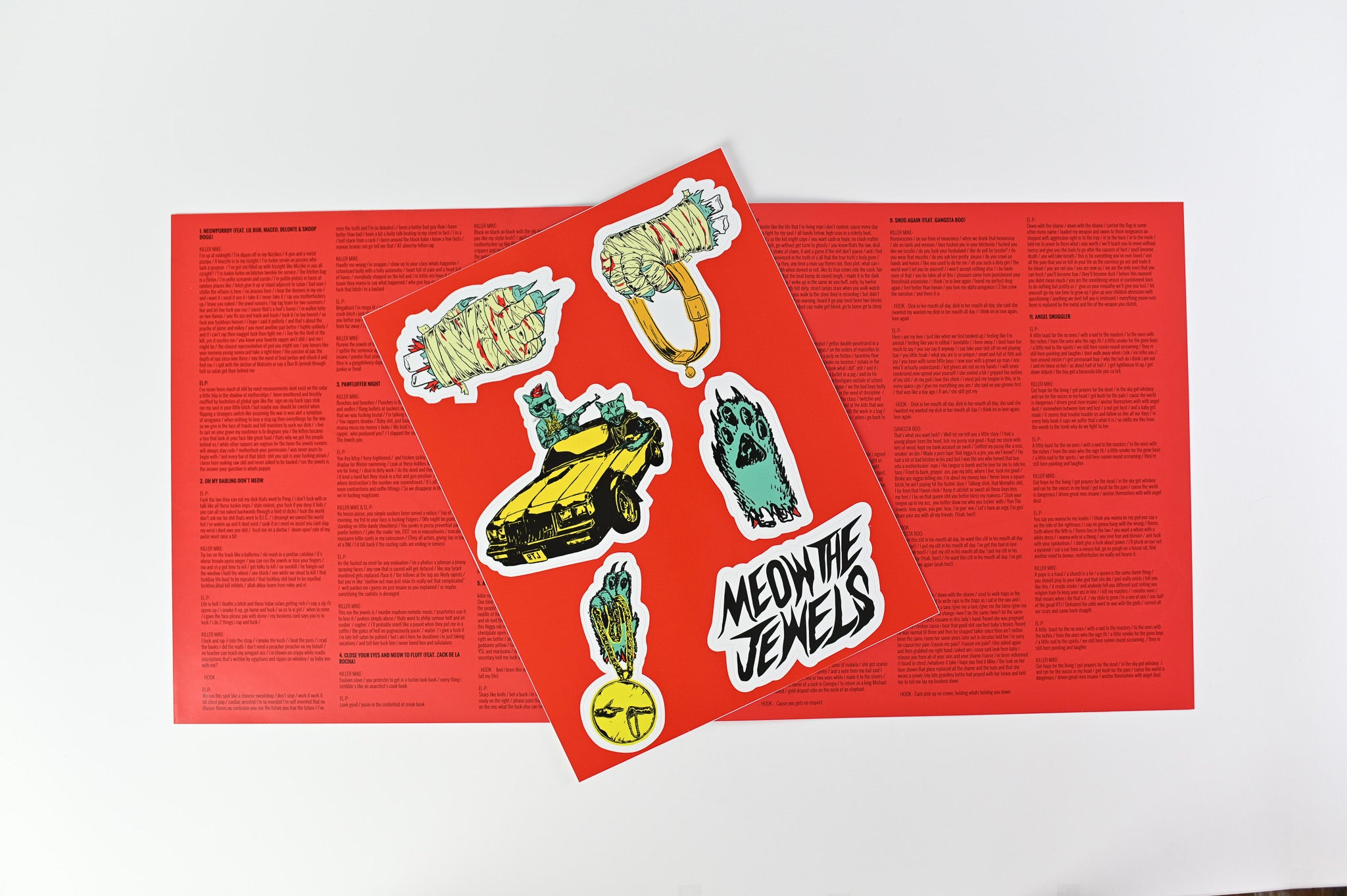 Run The Jewels - Meow The Jewels on Mass Appeal Brown & Black Splatter