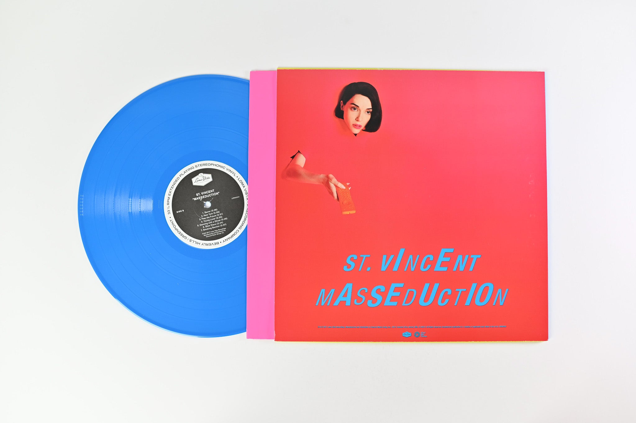 St. Vincent - Masseduction on Loma Vista / Vinyl Me, Please - Blue Vinyl