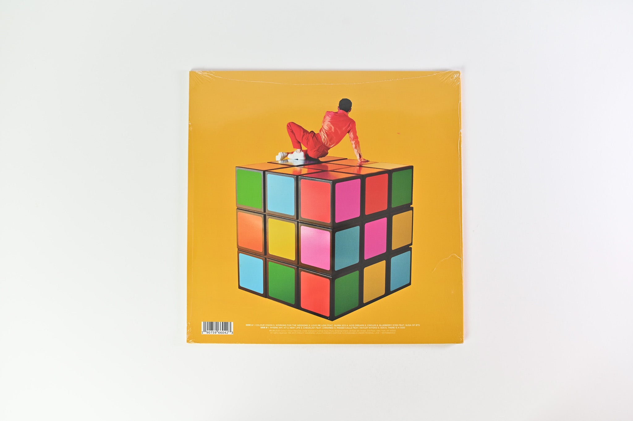 Max - Colour Vision on Colour Vision Records - Yellow Vinyl Sealed