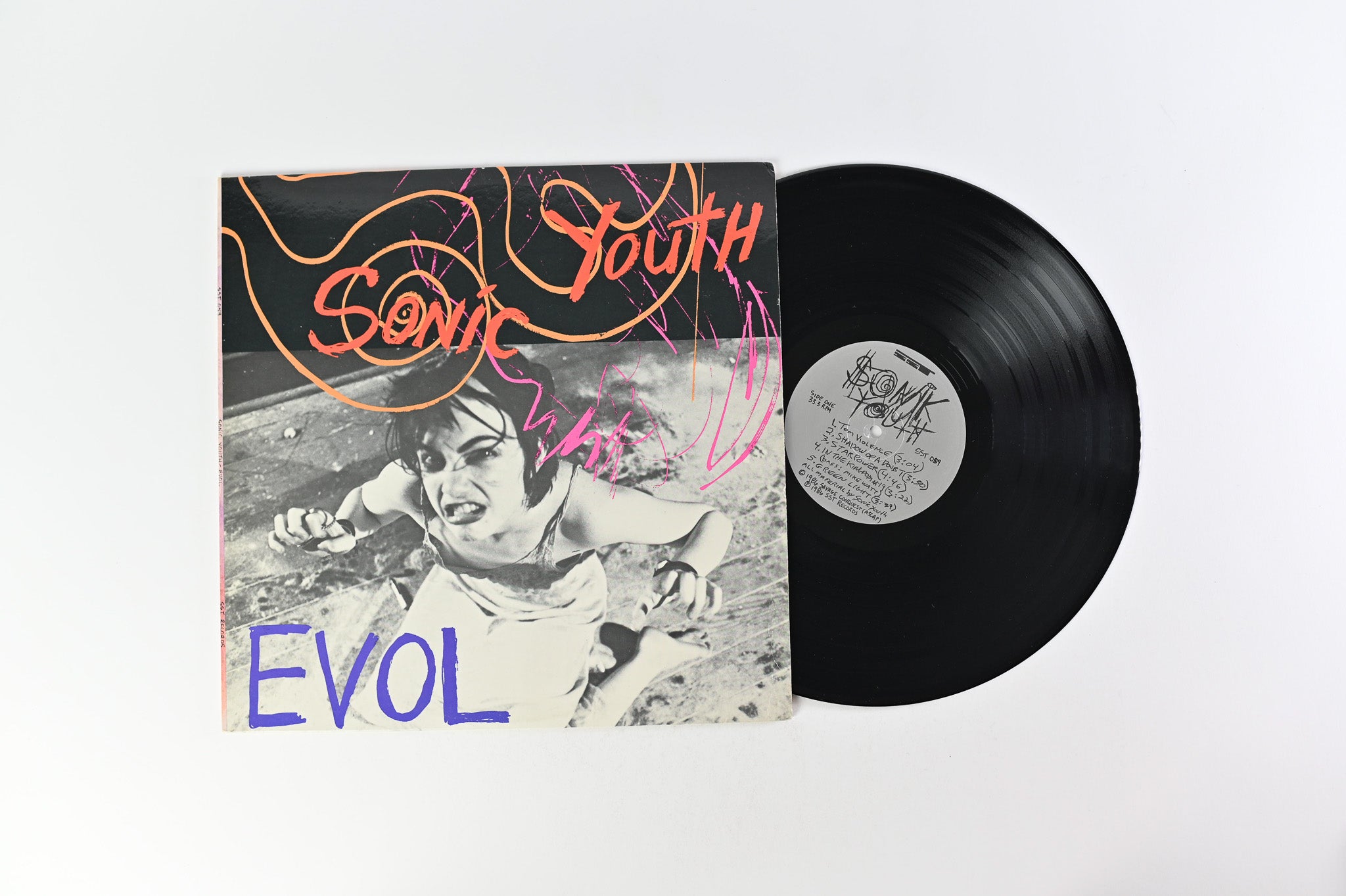 Sonic Youth - Evol on SST Reissue
