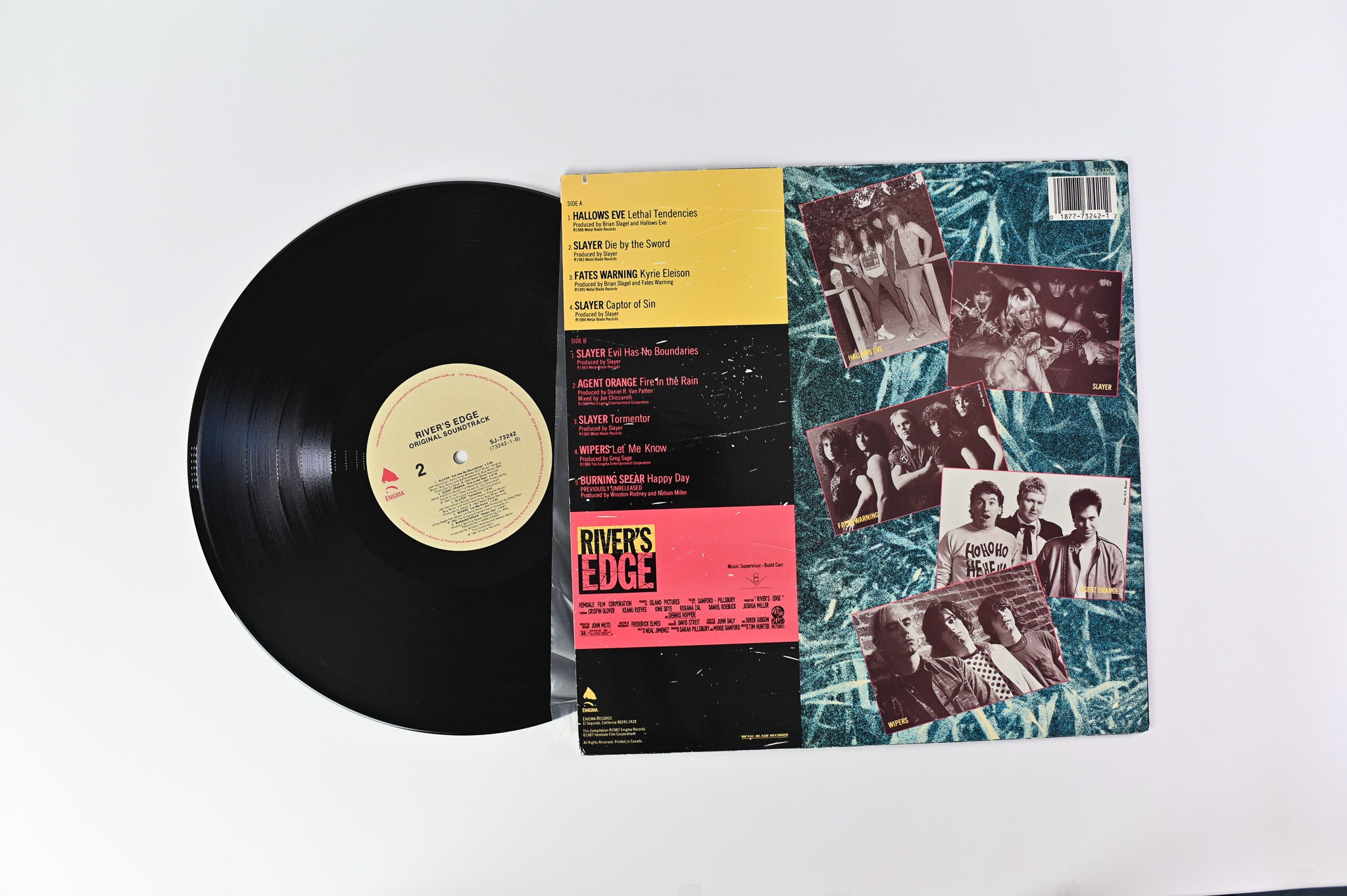 Various - River's Edge Original Soundtrack on Enigma Records