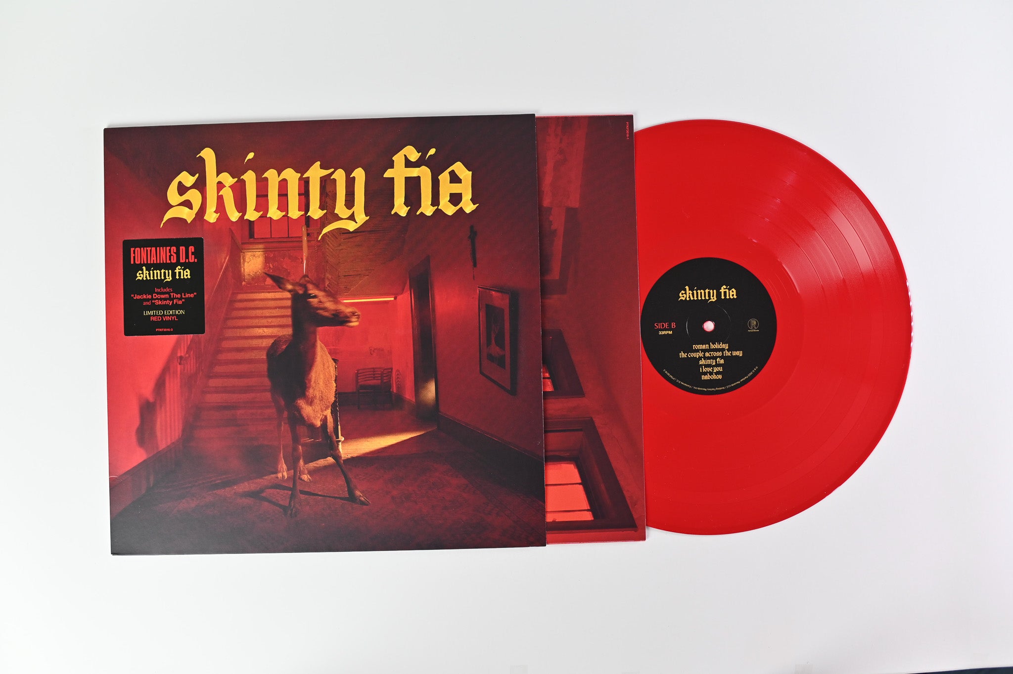 Fontaines D.C. - Skinty Fia on Partisan Ltd Red Vinyl