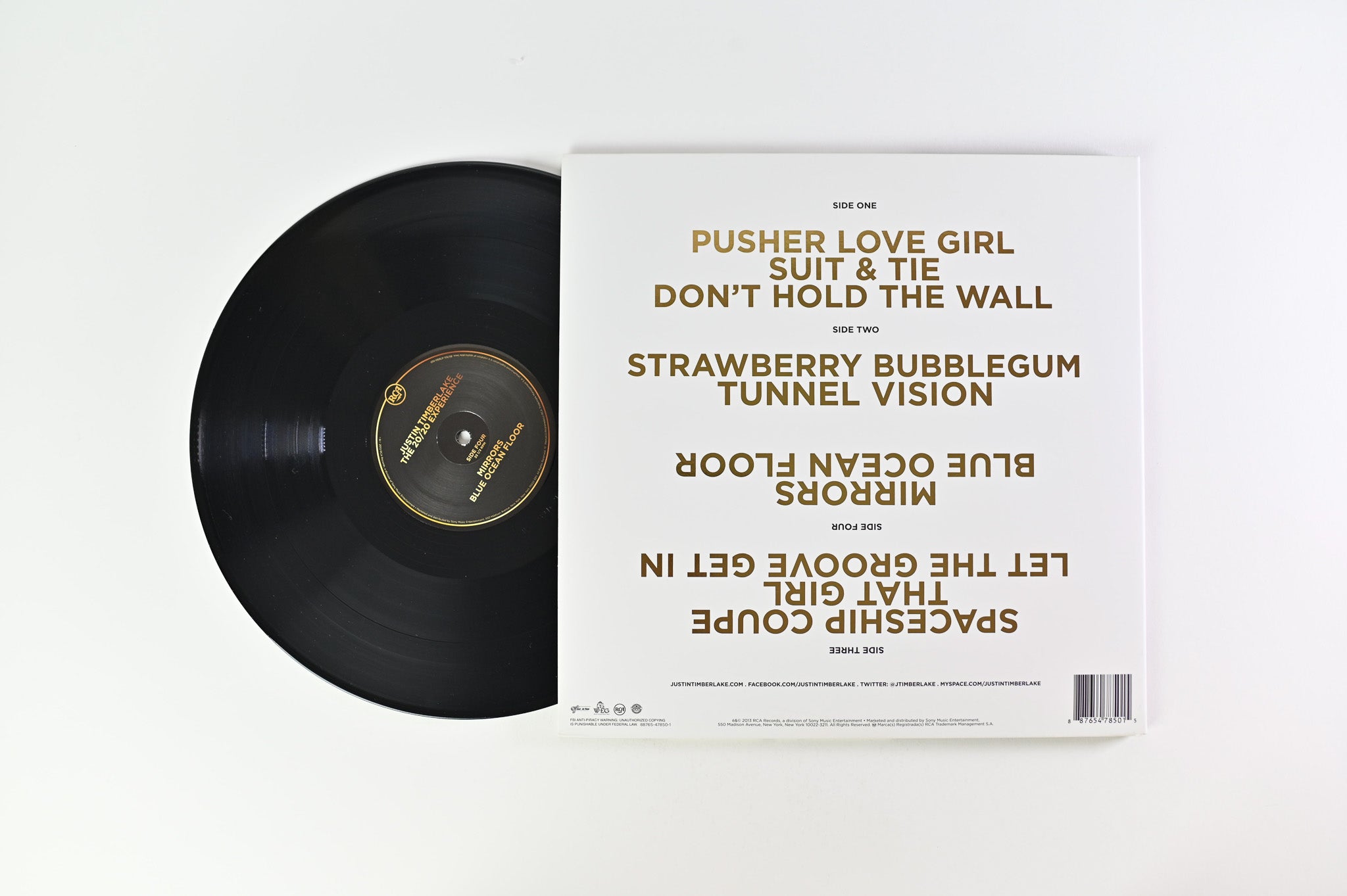 Justin Timberlake - The 20/20 Experience on RCA