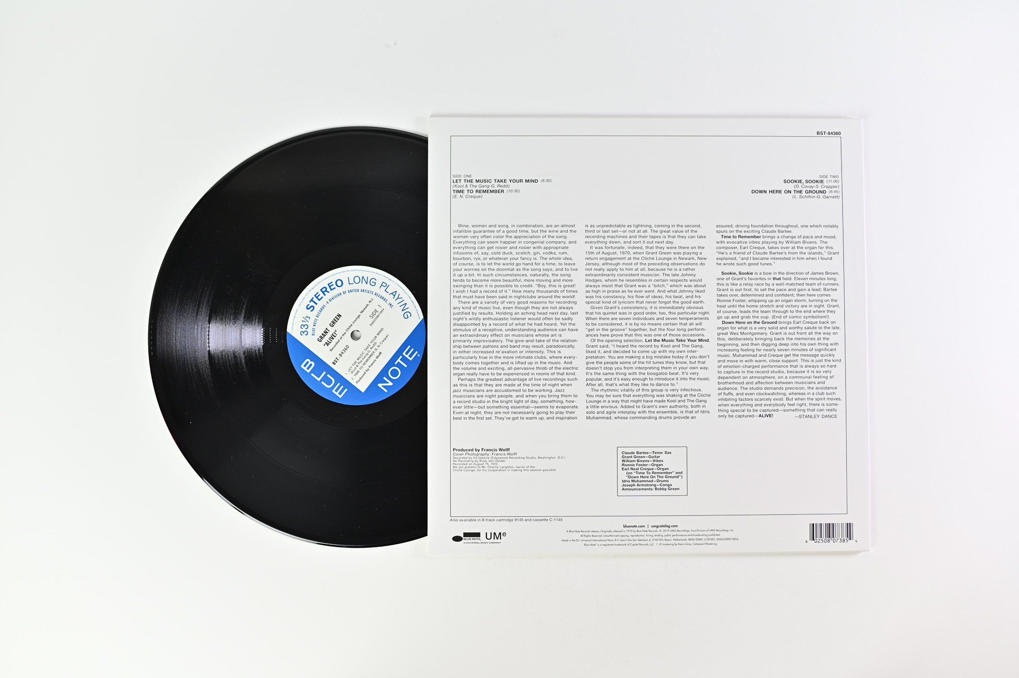 Grant Green - Alive! on Blue Note - 80th Vinyl Reissue Series