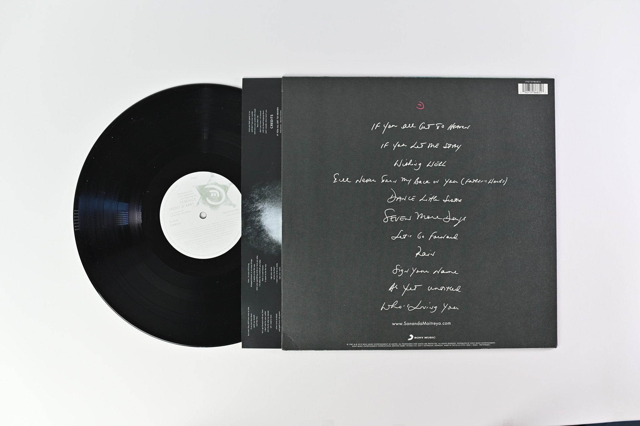 Terence Trent D'Arby - Introducing The Hardline According To Terence Trent D'Arby on Sony Reissue