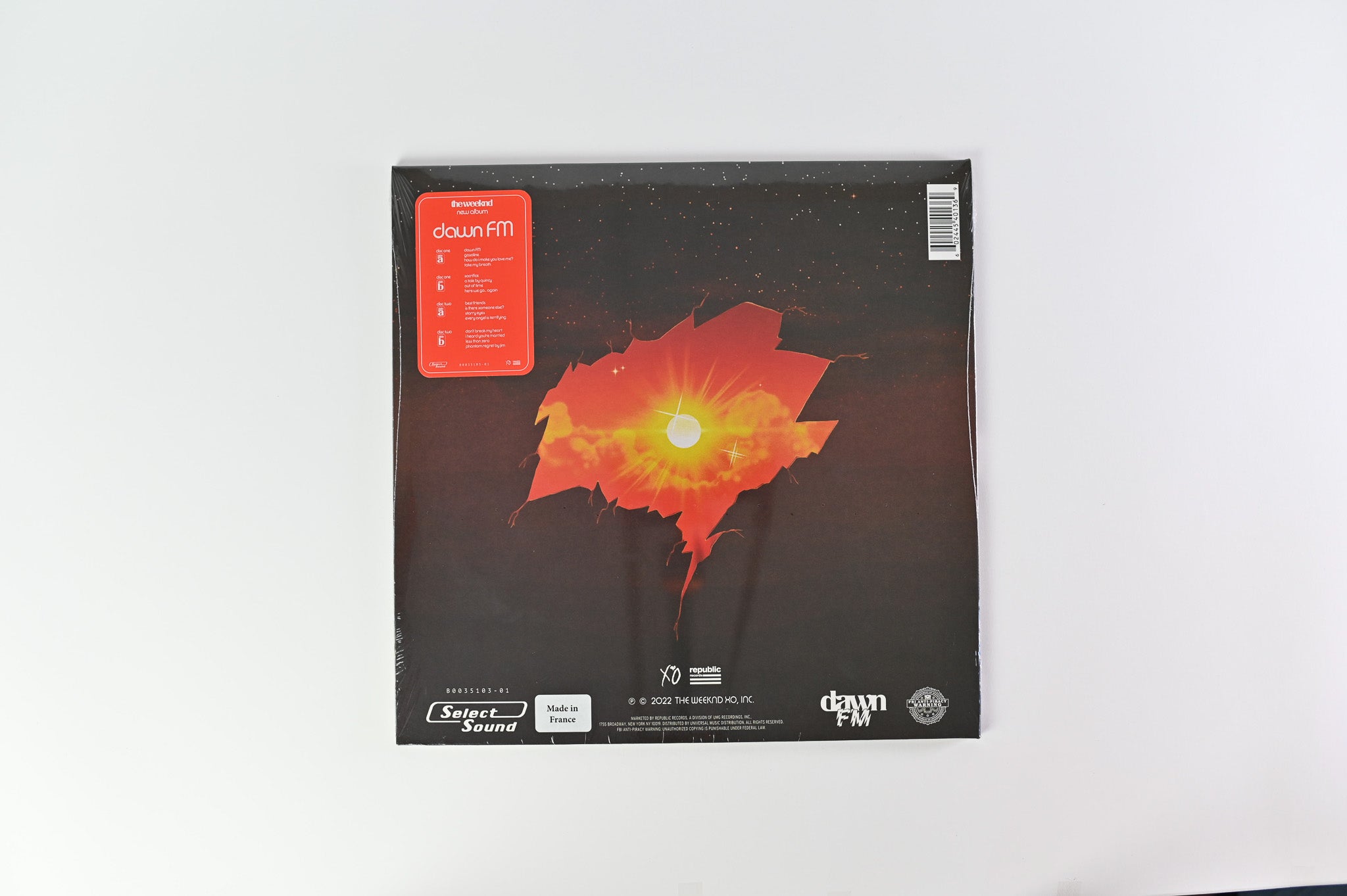 The Weeknd - Dawn FM on XO Ltd Silver Vinyl Sealed