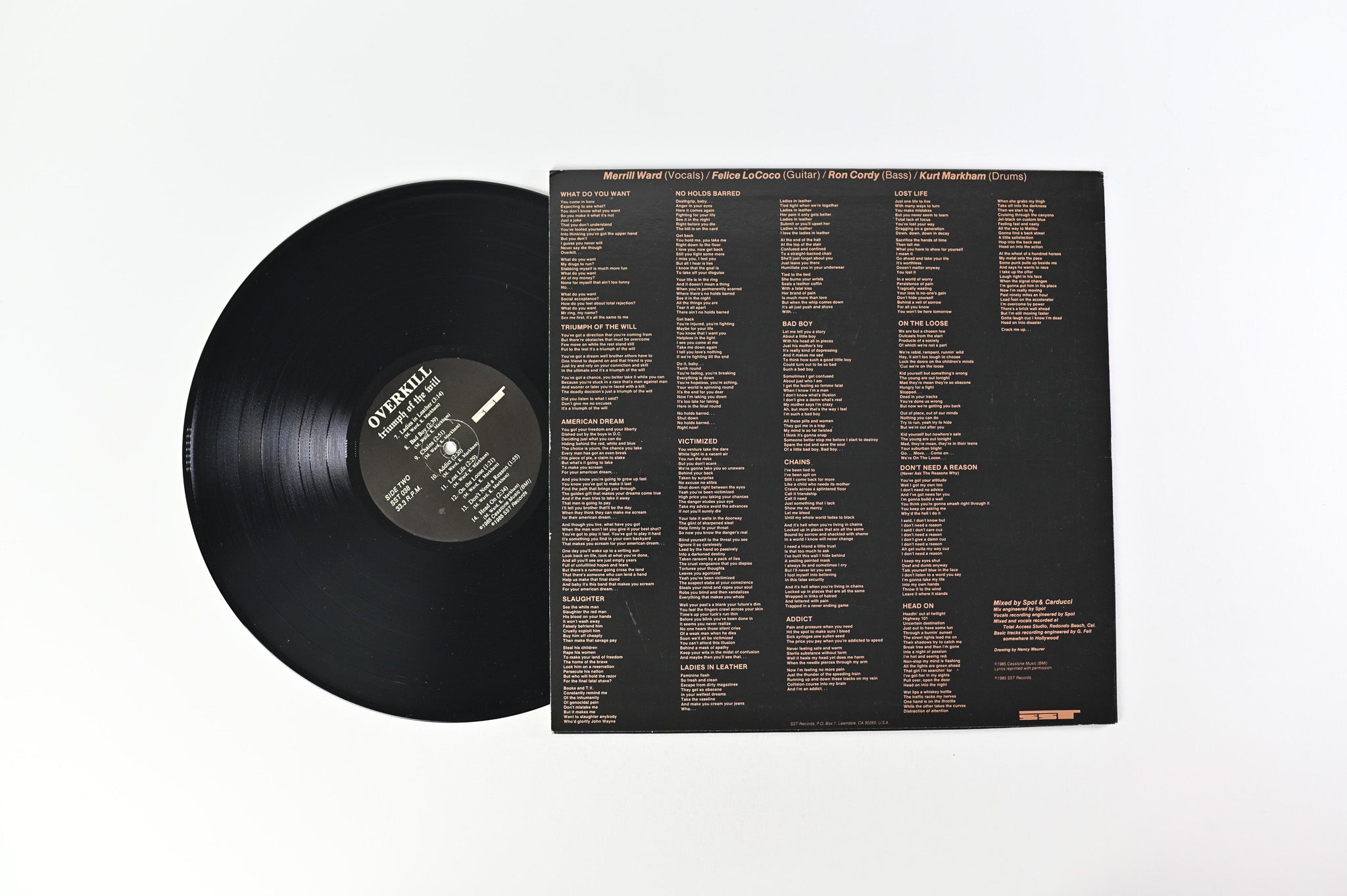 Overkill - Triumph Of The Will on SST