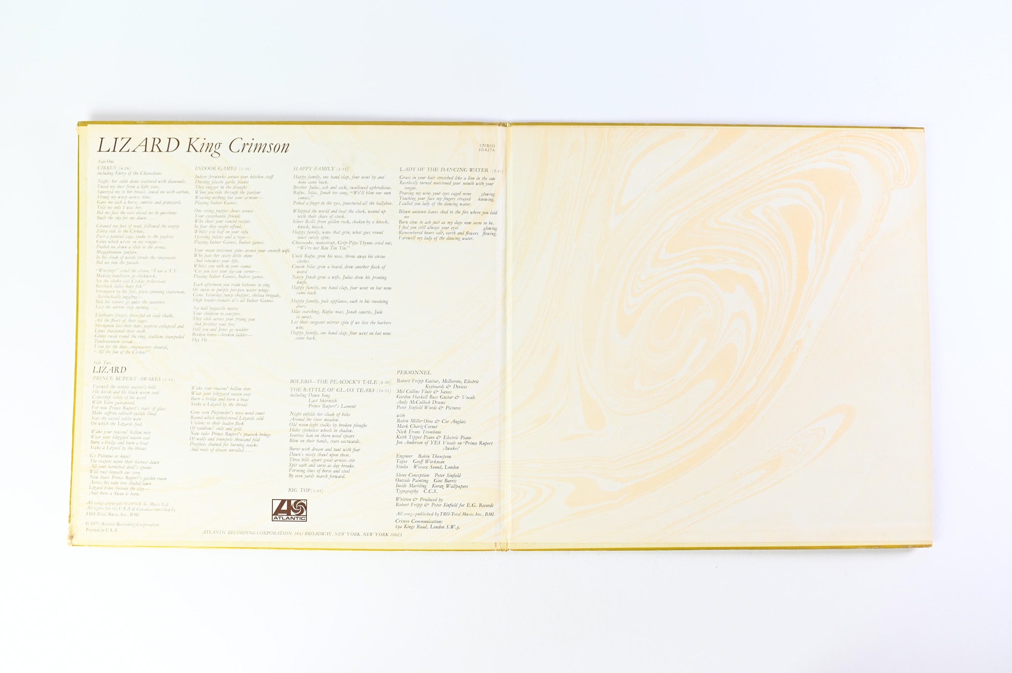 King Crimson - Lizard on Atlantic Reissue