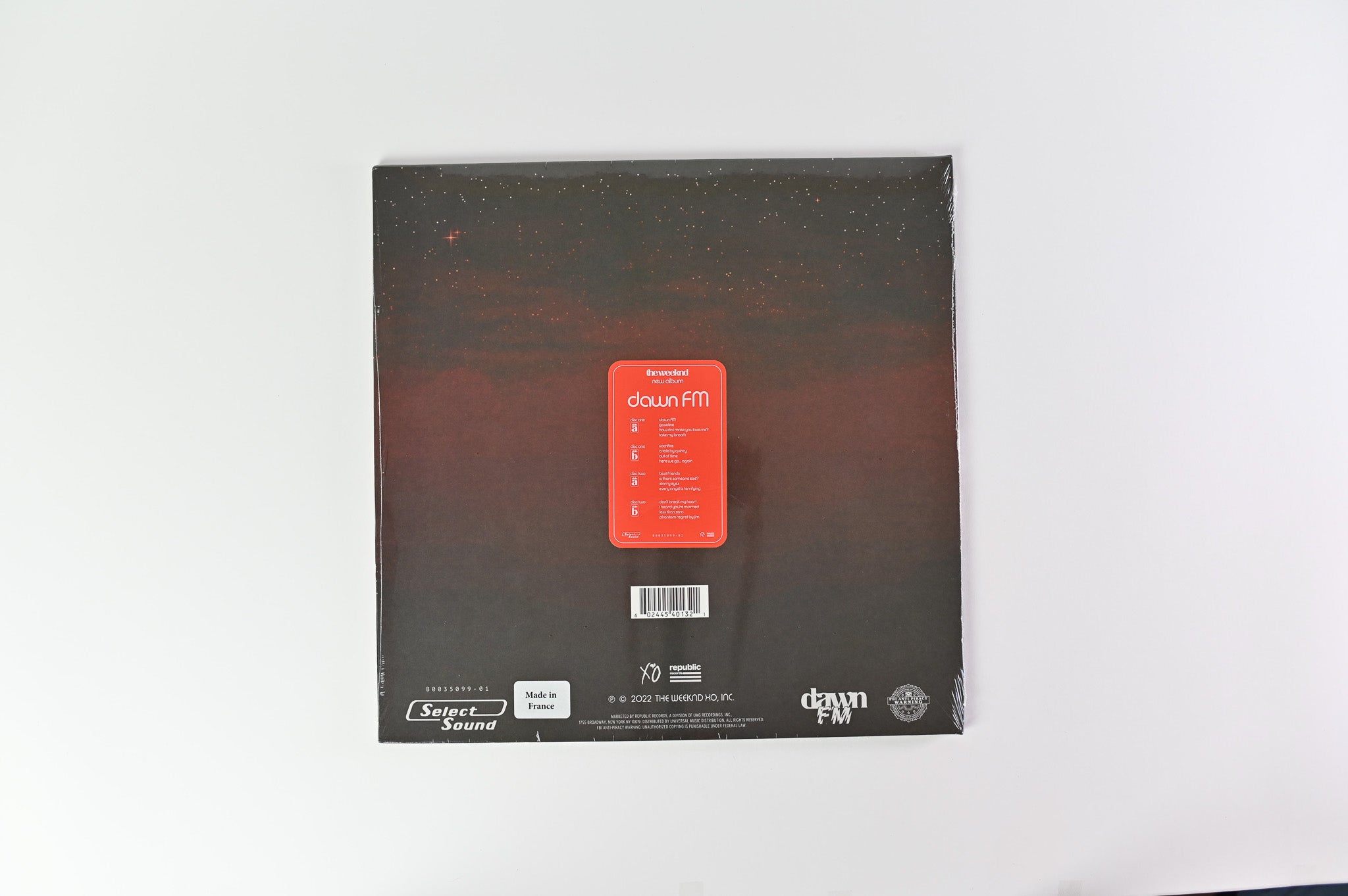 The Weeknd - Dawn FM on XO Sealed Ltd Collector's Edition 02