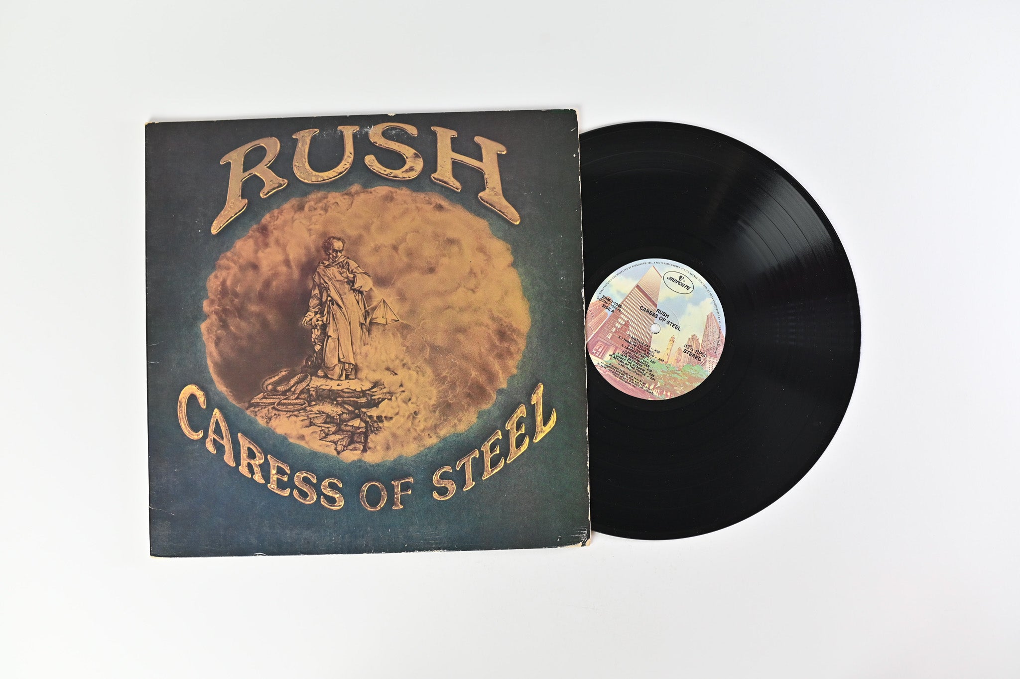 Rush - Caress Of Steel on Mercury