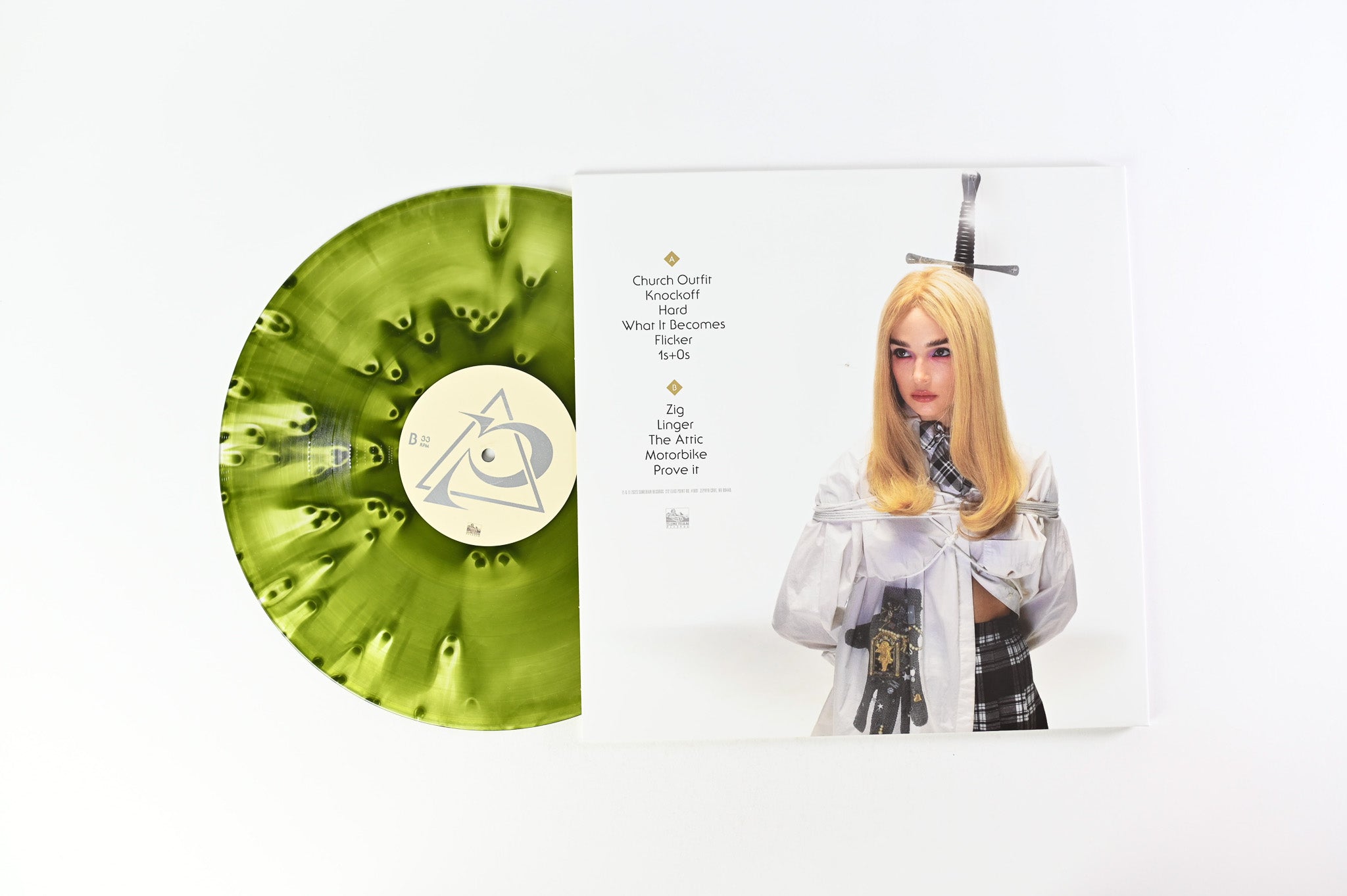 Poppy - Zig on Sumerian Ltd Swamp Green + Ultra Clear Cloudy