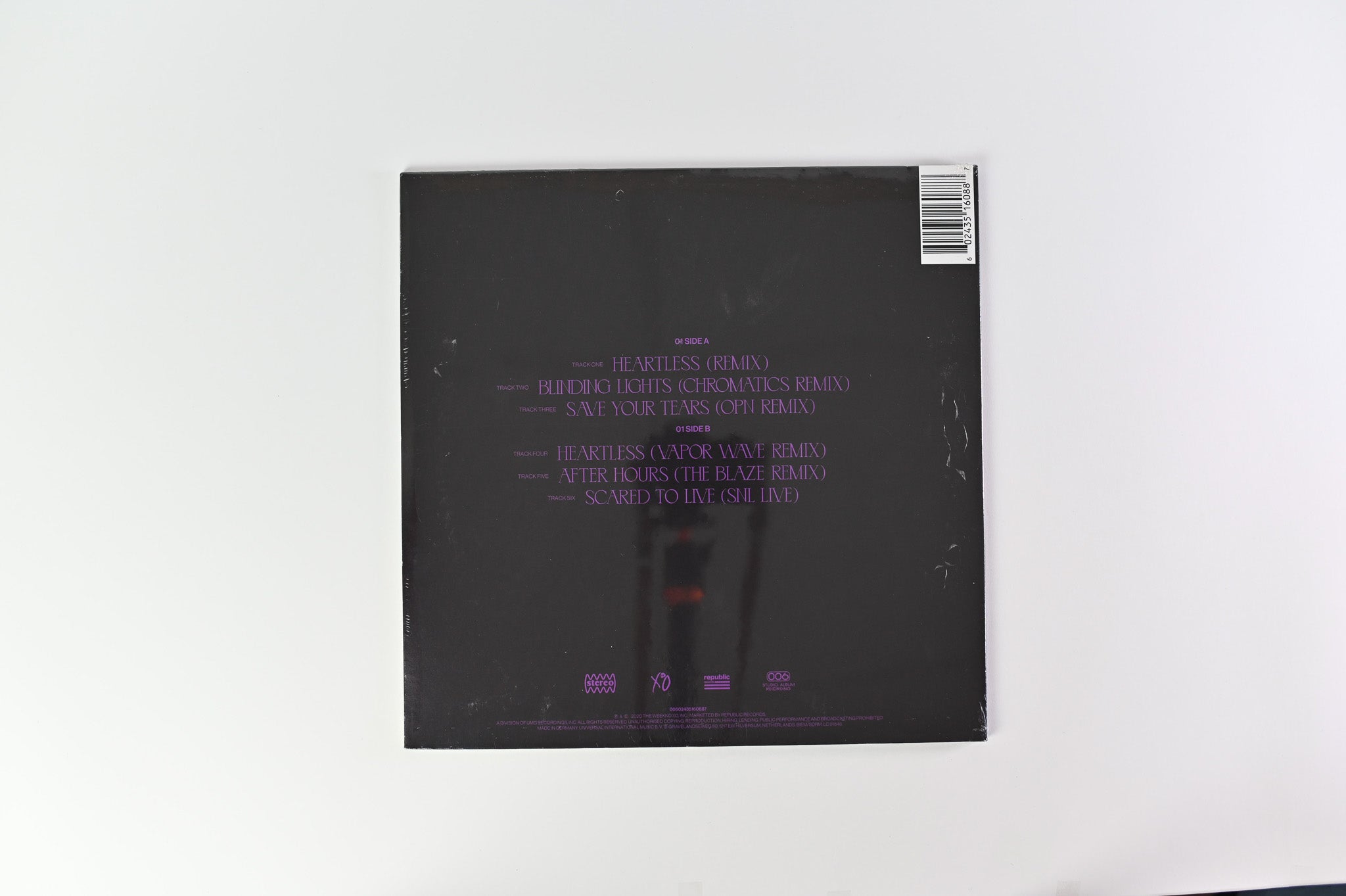 The Weeknd - After Hours Remix EP on XO RSD Sealed