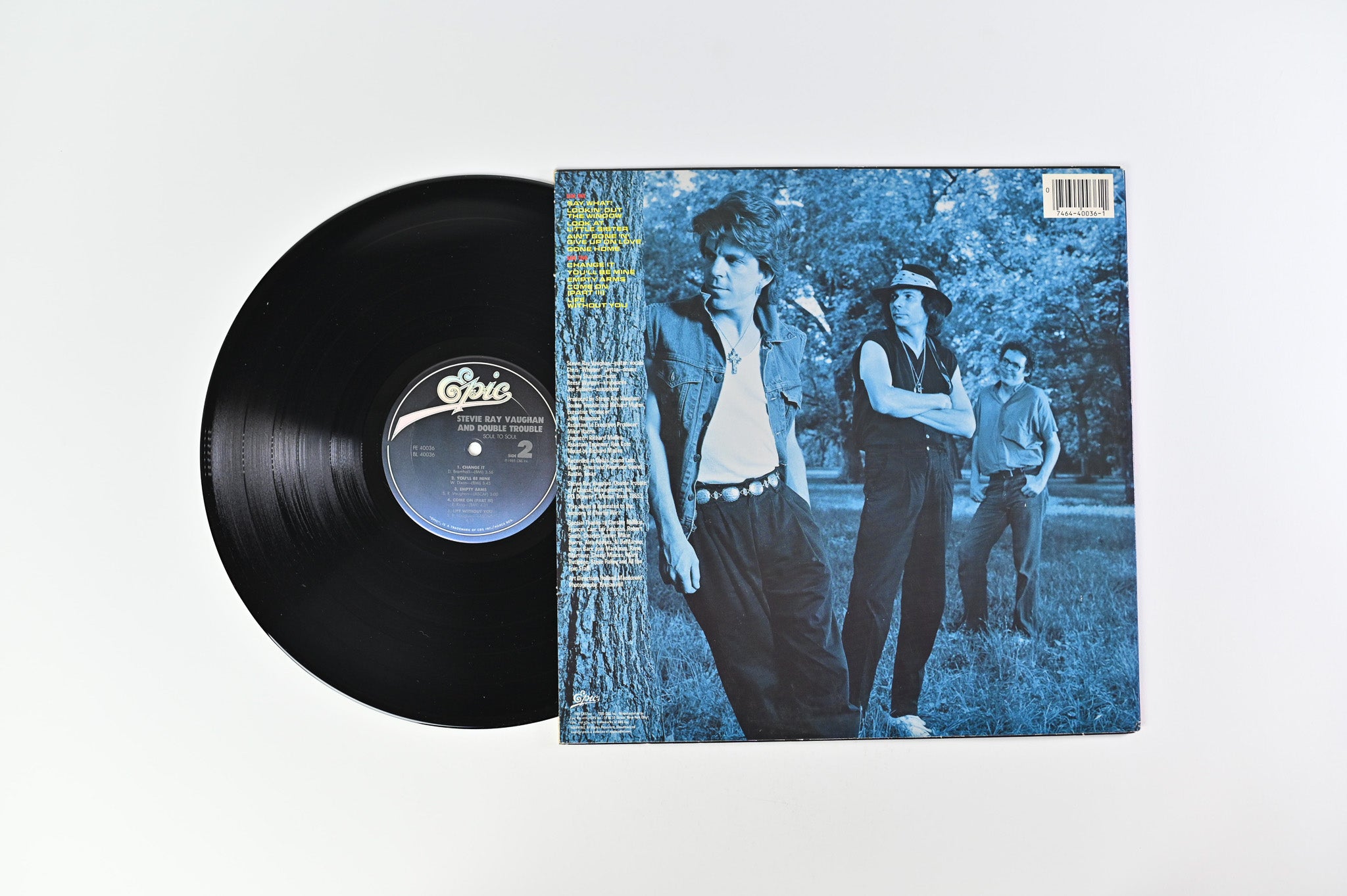 Stevie Ray Vaughan & Double Trouble - Soul To Soul on Epic