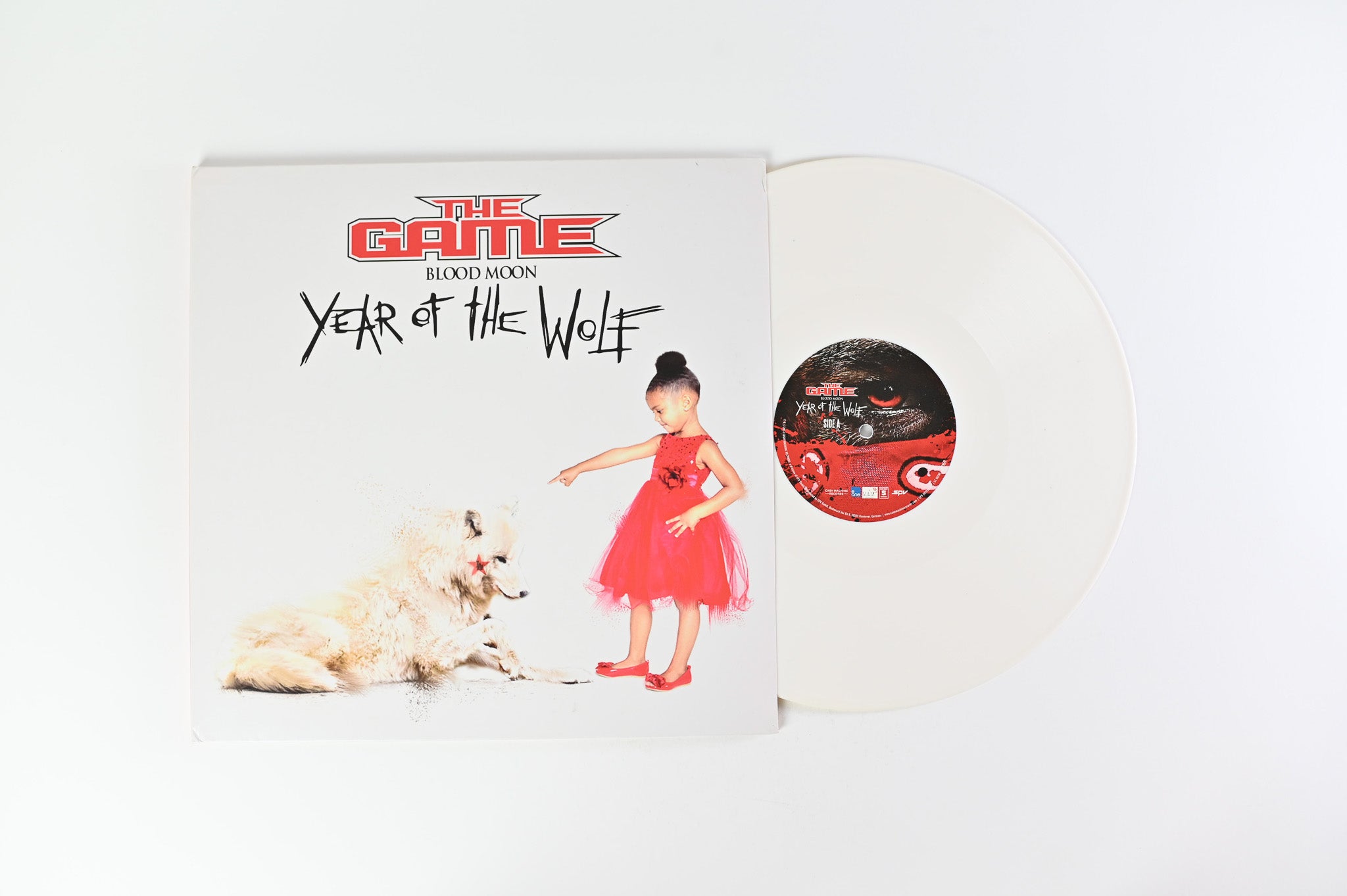 The Game - Blood Moon (Year Of The Wolf) on Ca$h Machine Records - White Vinyl