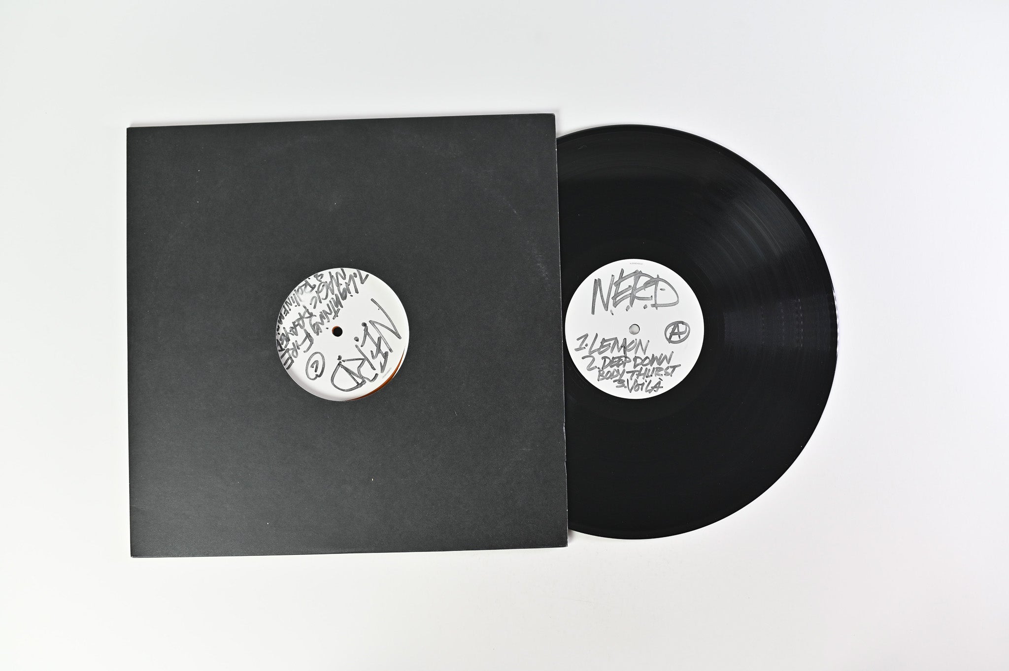 N*E*R*D - No_One Ever Really Dies on Columbia - Orange/Black Vinyl