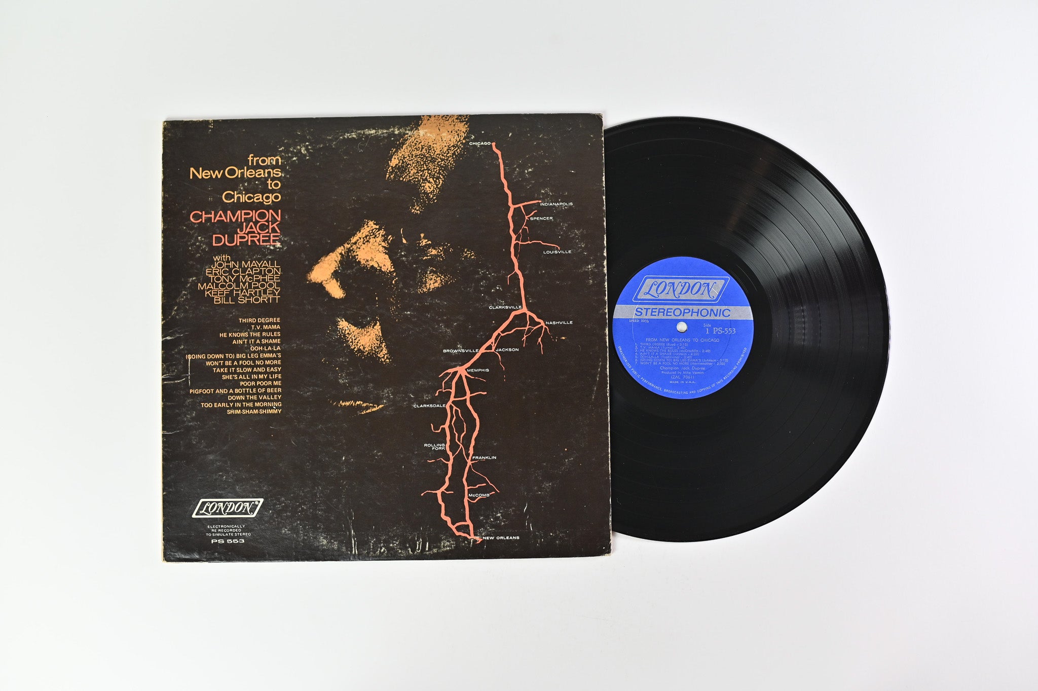 Champion Jack Dupree - From New Orleans To Chicago on London Records