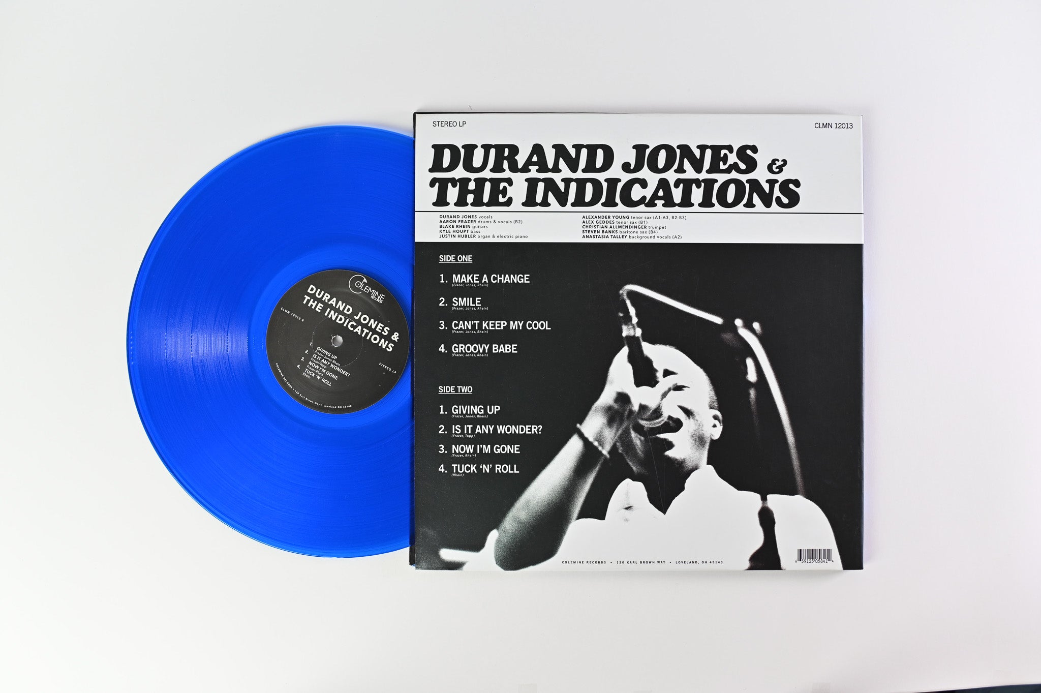 Durand Jones & The Indications - Durand Jones & The Indications on Colemine Ltd Blue Vinyl