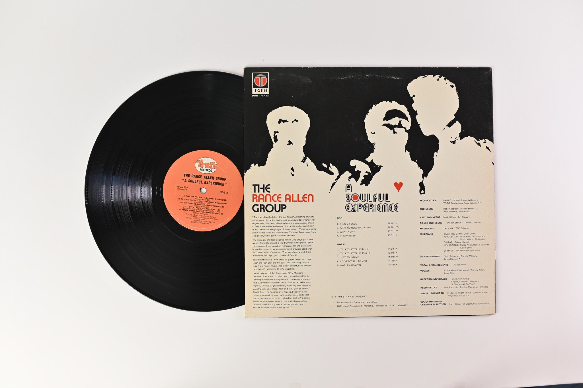 The Rance Allen Group - A Soulful Experience on Truth