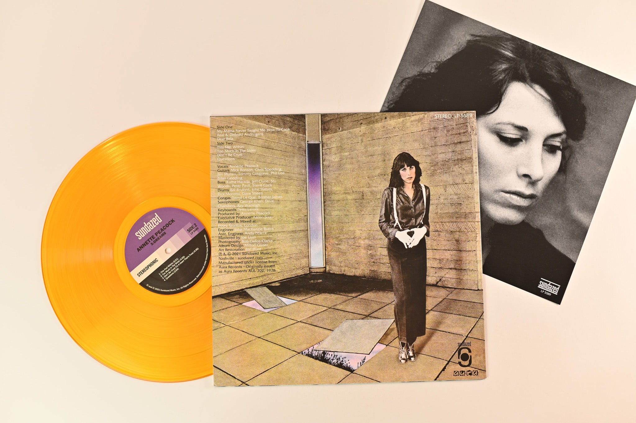 Annette Peacock - X-Dreams on Sundazed Music - Gold Vinyl