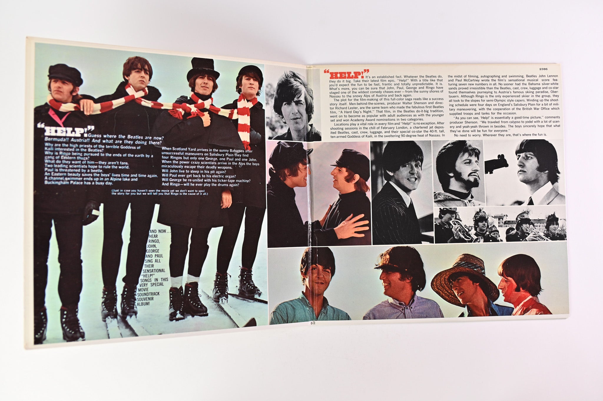 The Beatles - Help! (Original Motion Picture Soundtrack) on Capitol Records